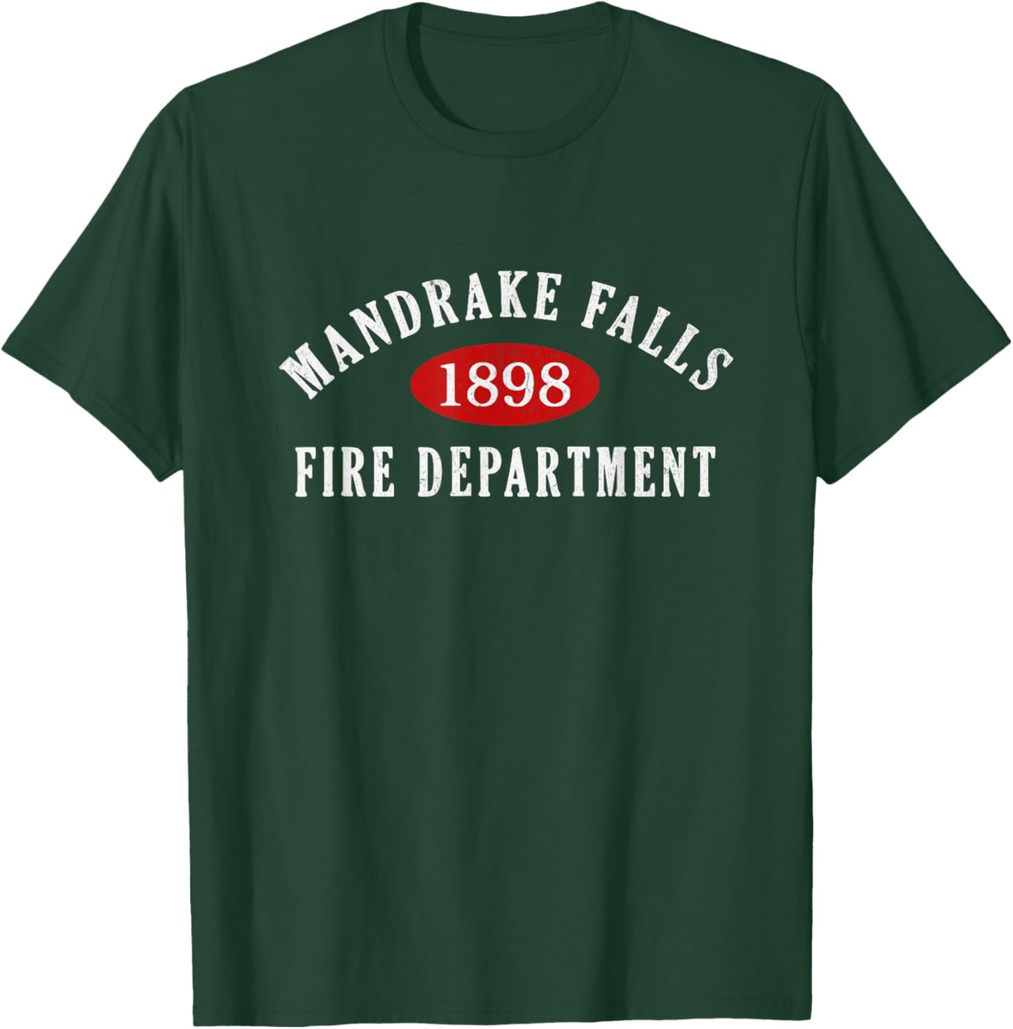 Mandrake Falls Fire Department T-Shirt - T-Shirt | Forest