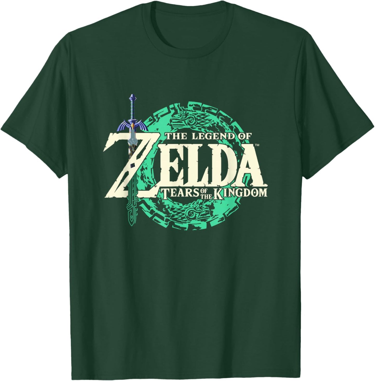 The Legend of Zelda Tears of the Kingdom Link Front & Back T-Shirt - T-Shirt | Forest