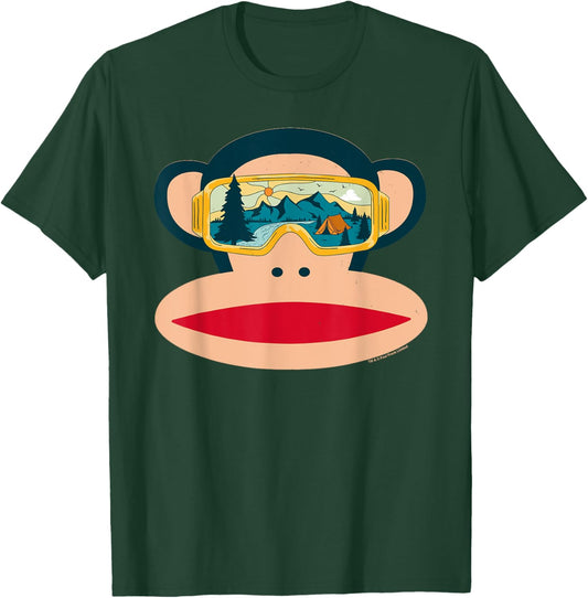 Paul Frank Julius The Monkey In Nature Goggles T-Shirt - T-Shirt | Forest