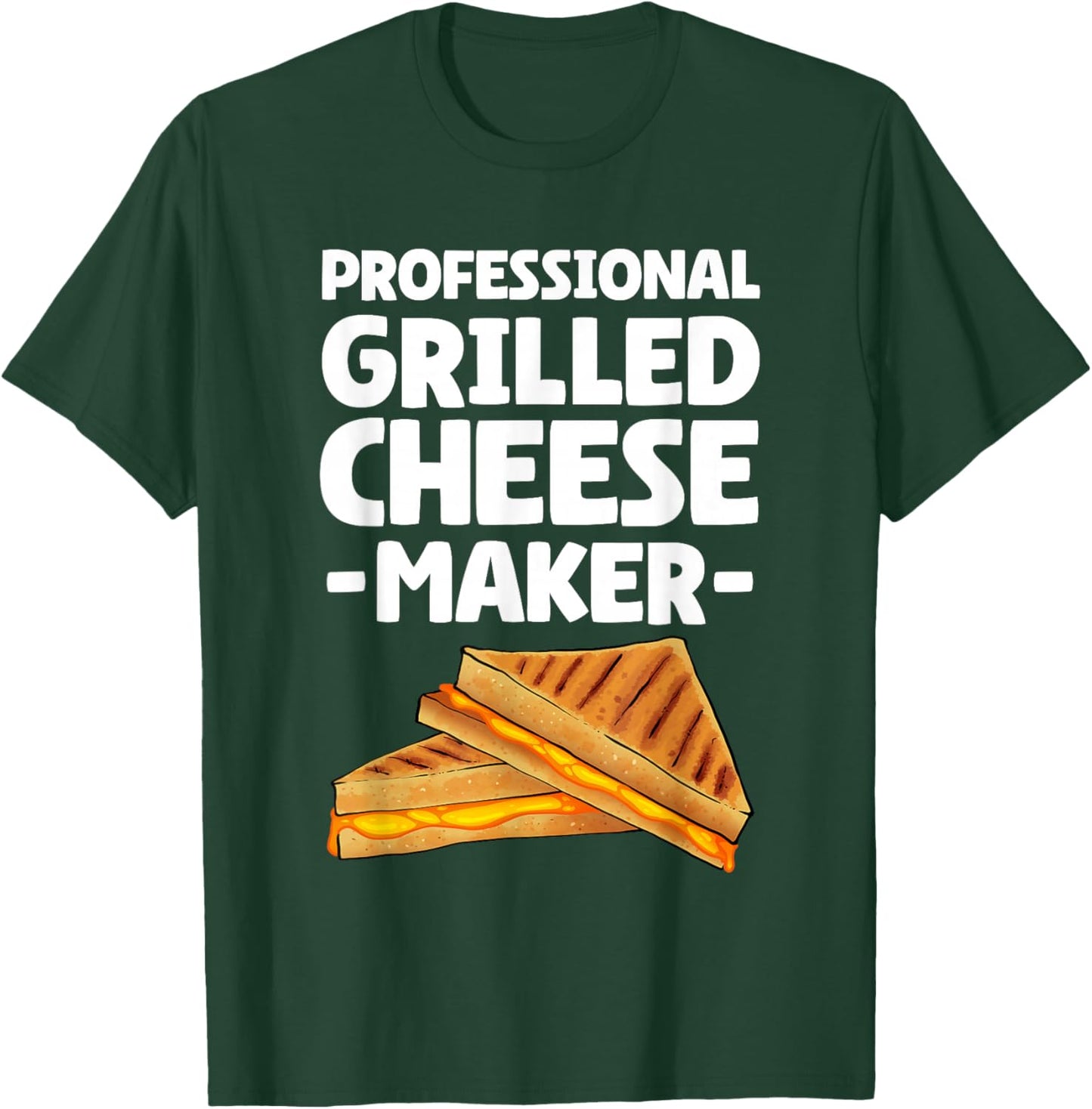 Funny Grilled Cheese Maker Art Women Grilled Cheese T-Shirt - T-Shirt | Forest