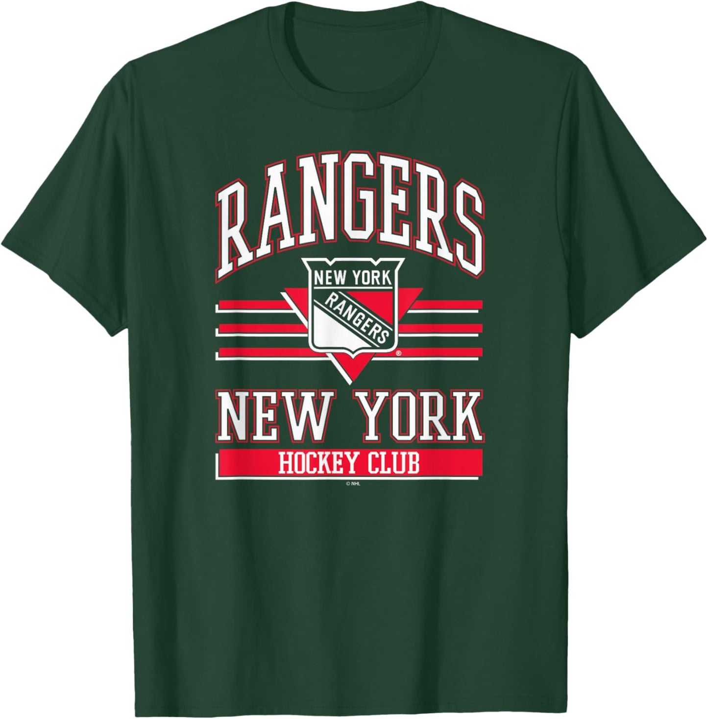 New York Rangers Hockey Club Blue Officially Licensed T-Shirt - T-Shirt | Forest