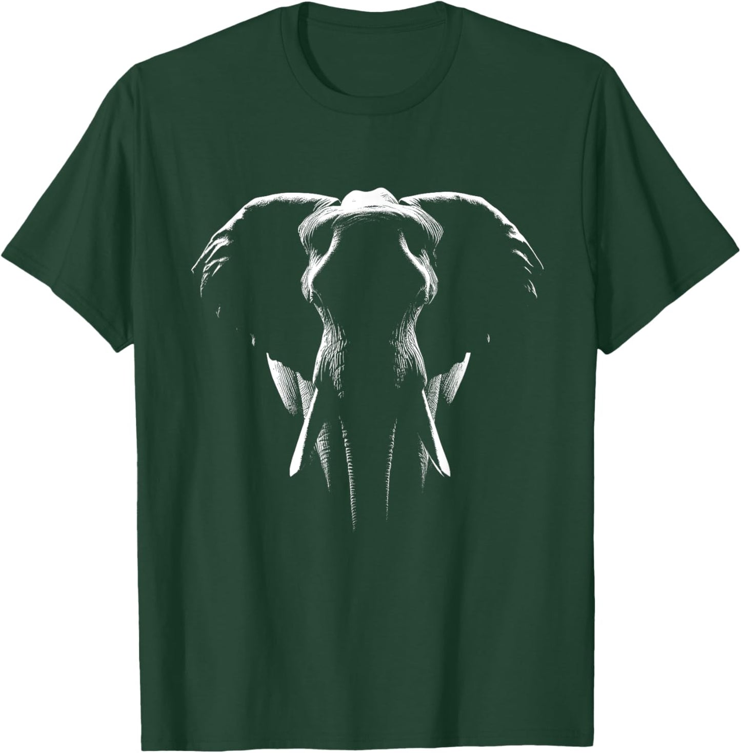 Animal Lovers Funny Quotes And Designs Elephant Lover Art Design -Adults Black Art T-Shirt - T-Shirt | Forest