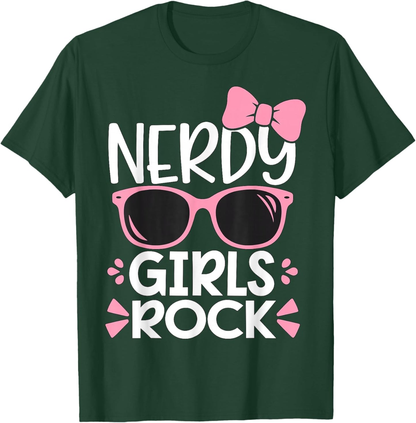 Nerdy Girls Rock Geek T-Shirt - T-Shirt | Forest