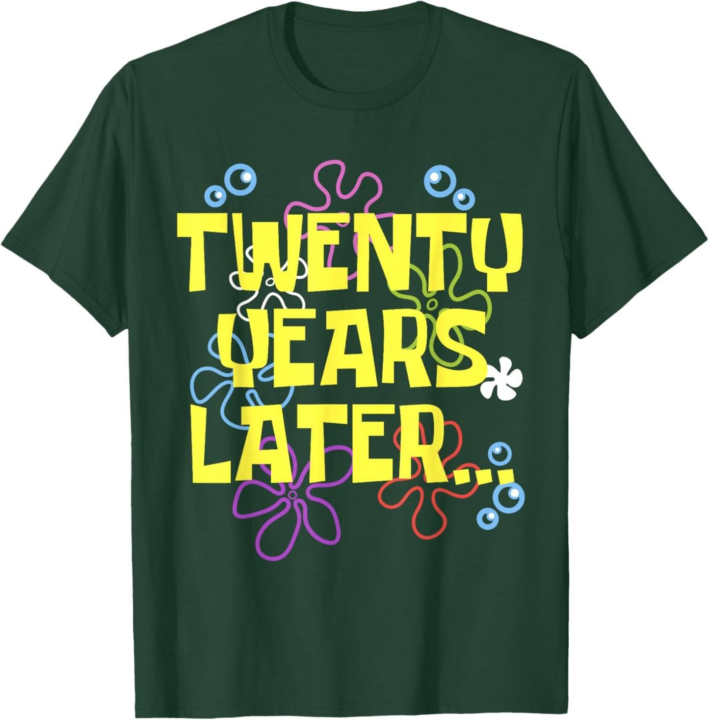 TWENTY 20 YEARS LATER 20 year Old Birthday Gifts Her Him T-Shirt - T-Shirt | Forest