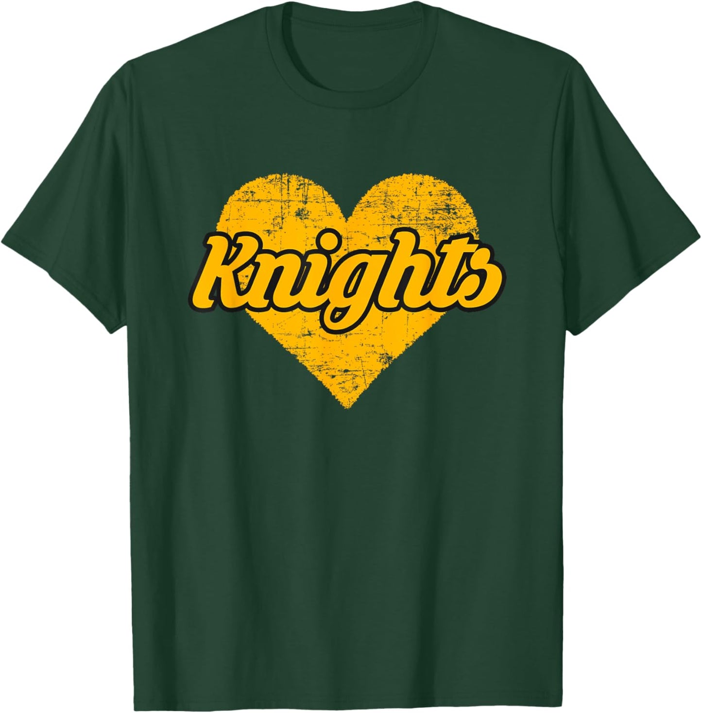Kenwood Knights Over Heart T-Shirt - T-Shirt | Forest