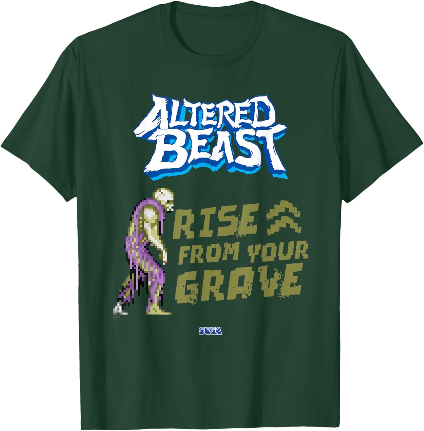 Altered Beast "Rise from Your Grave" SEGA Genesis video game T-Shirt - T-Shirt | Forest