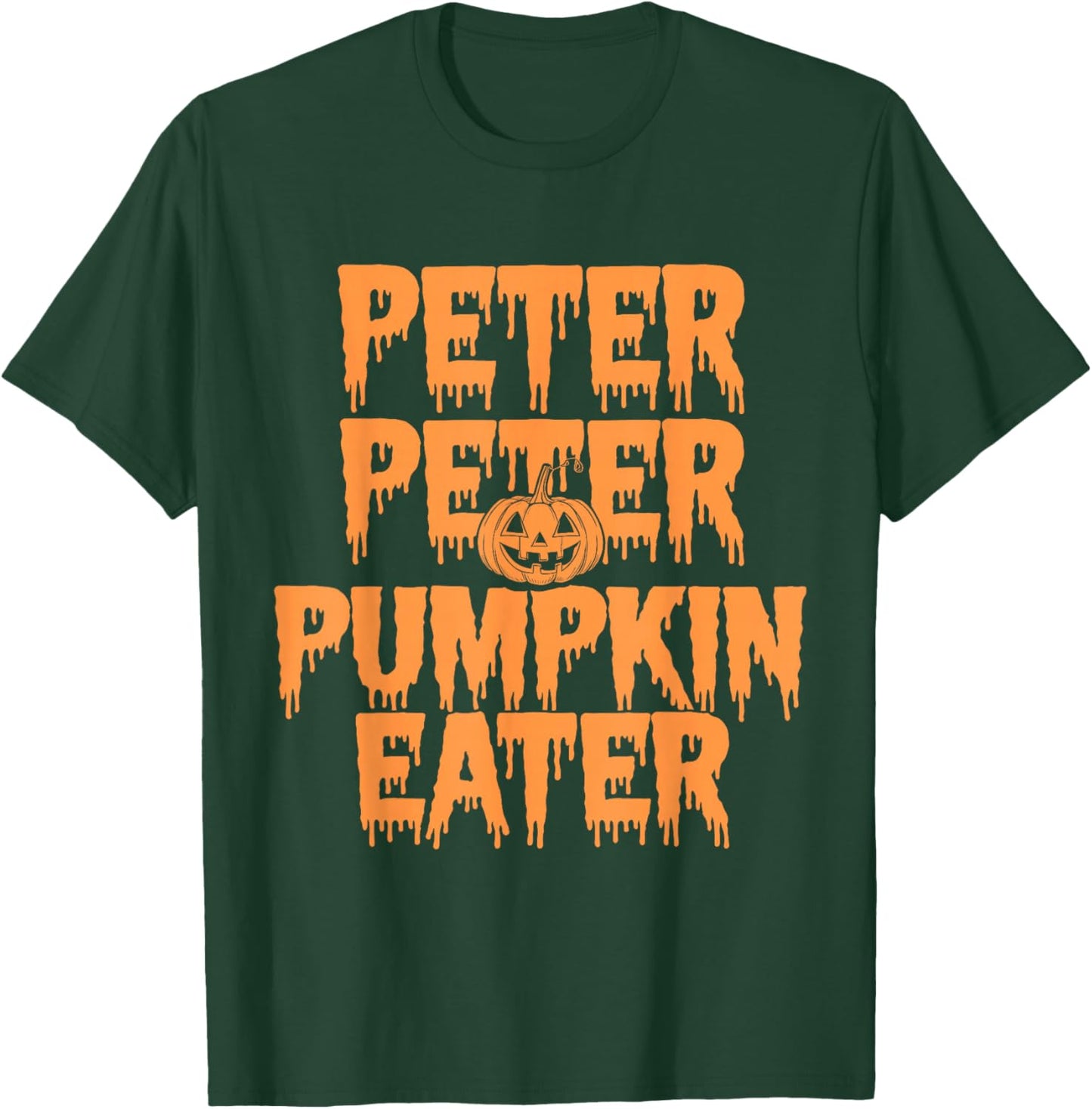 Peter Pumpkin Eater Halloween Couples Trick T-Shirt - T-Shirt | Forest