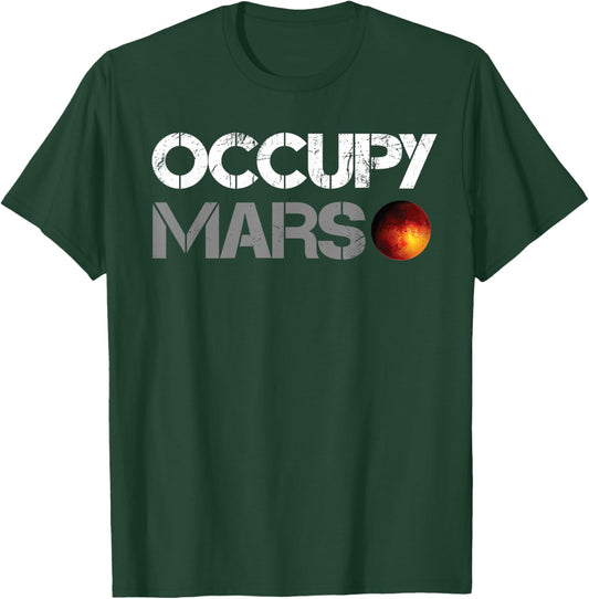 Trending Vintage Occupy Mars T-Shirt - T-Shirt | Forest