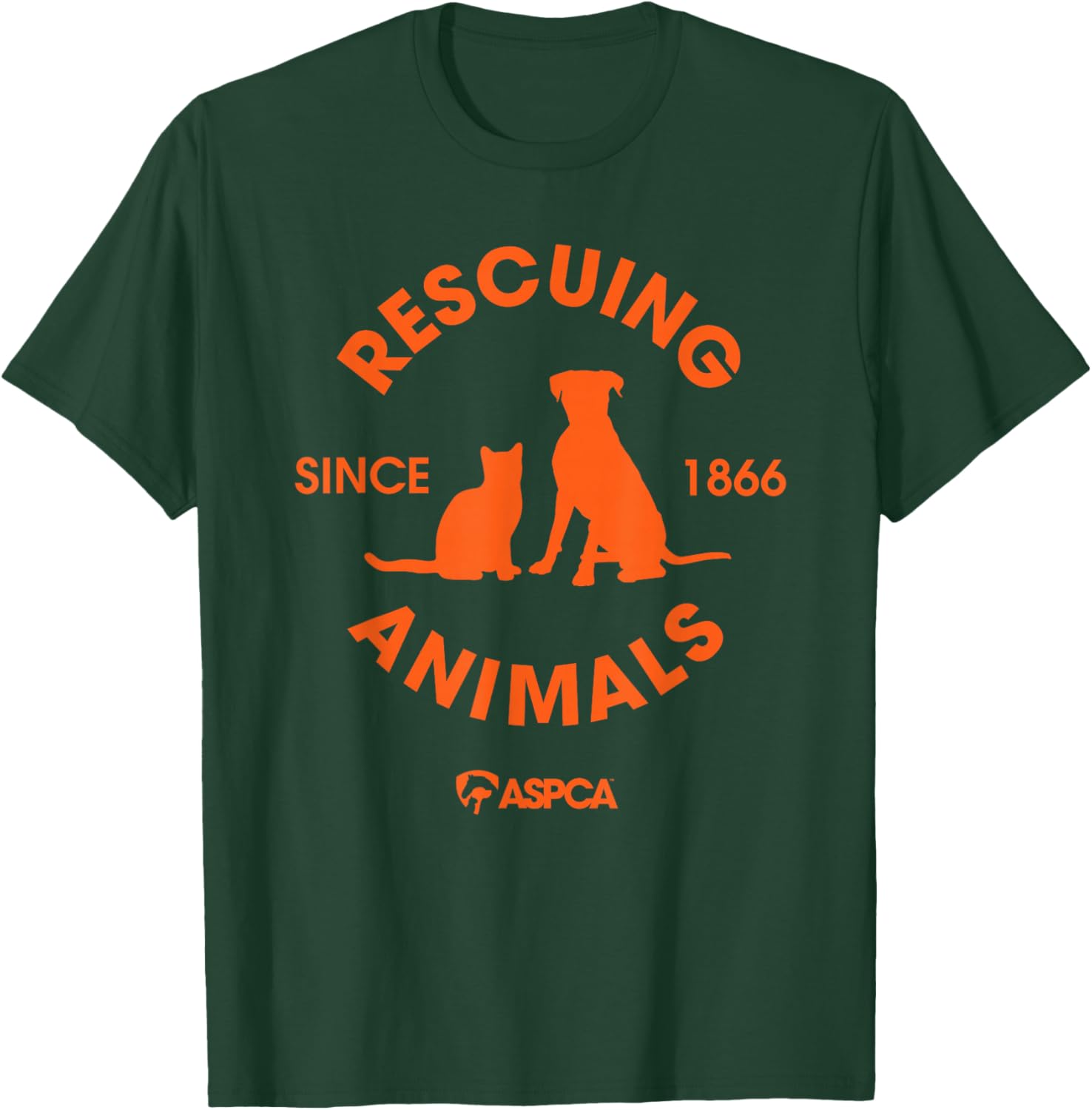 Rescuing Animals Since 1866 T-Shirt - T-Shirt | Forest
