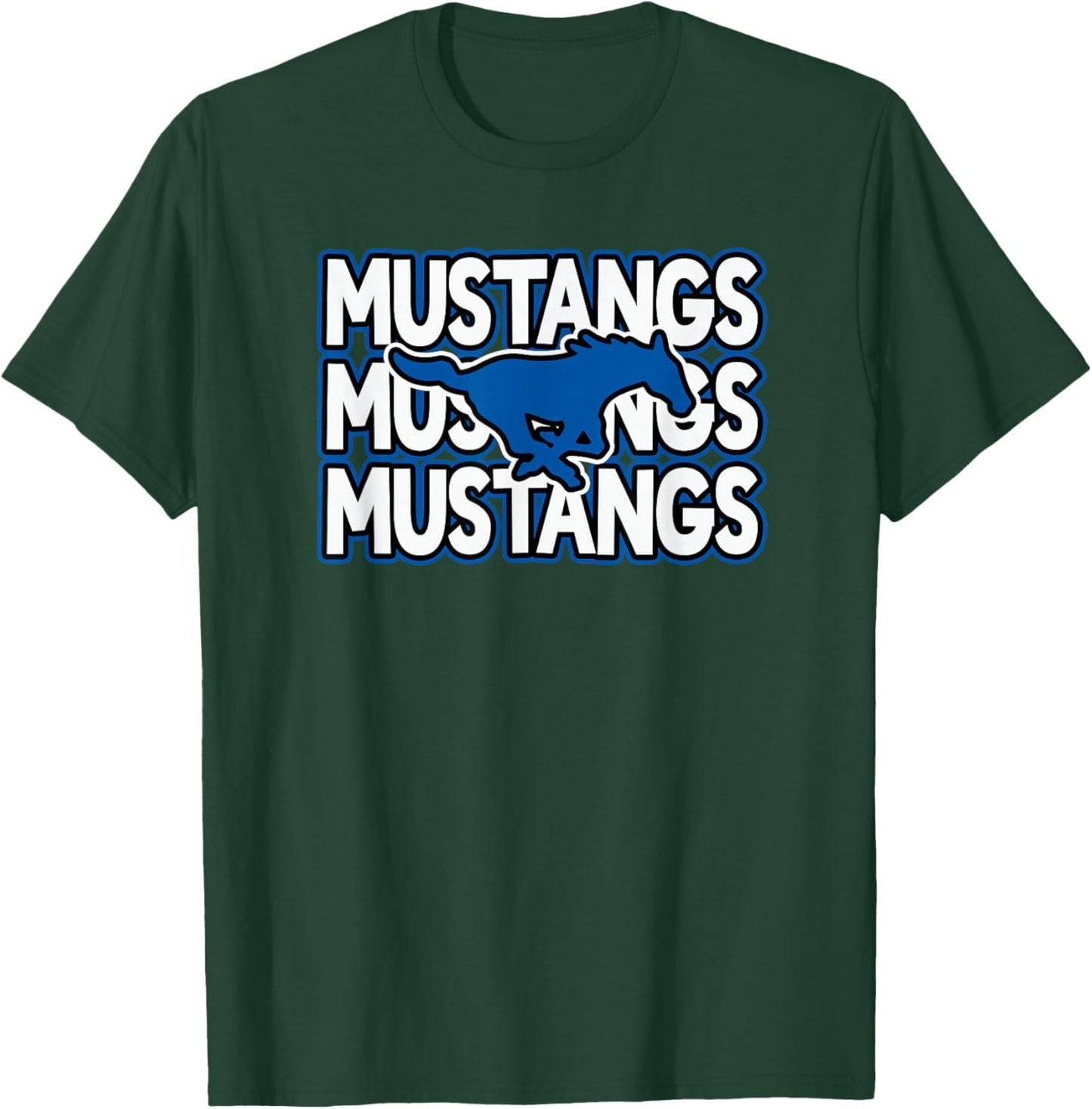 Friendswood High School Mustangs T-Shirt - T-Shirt | Forest