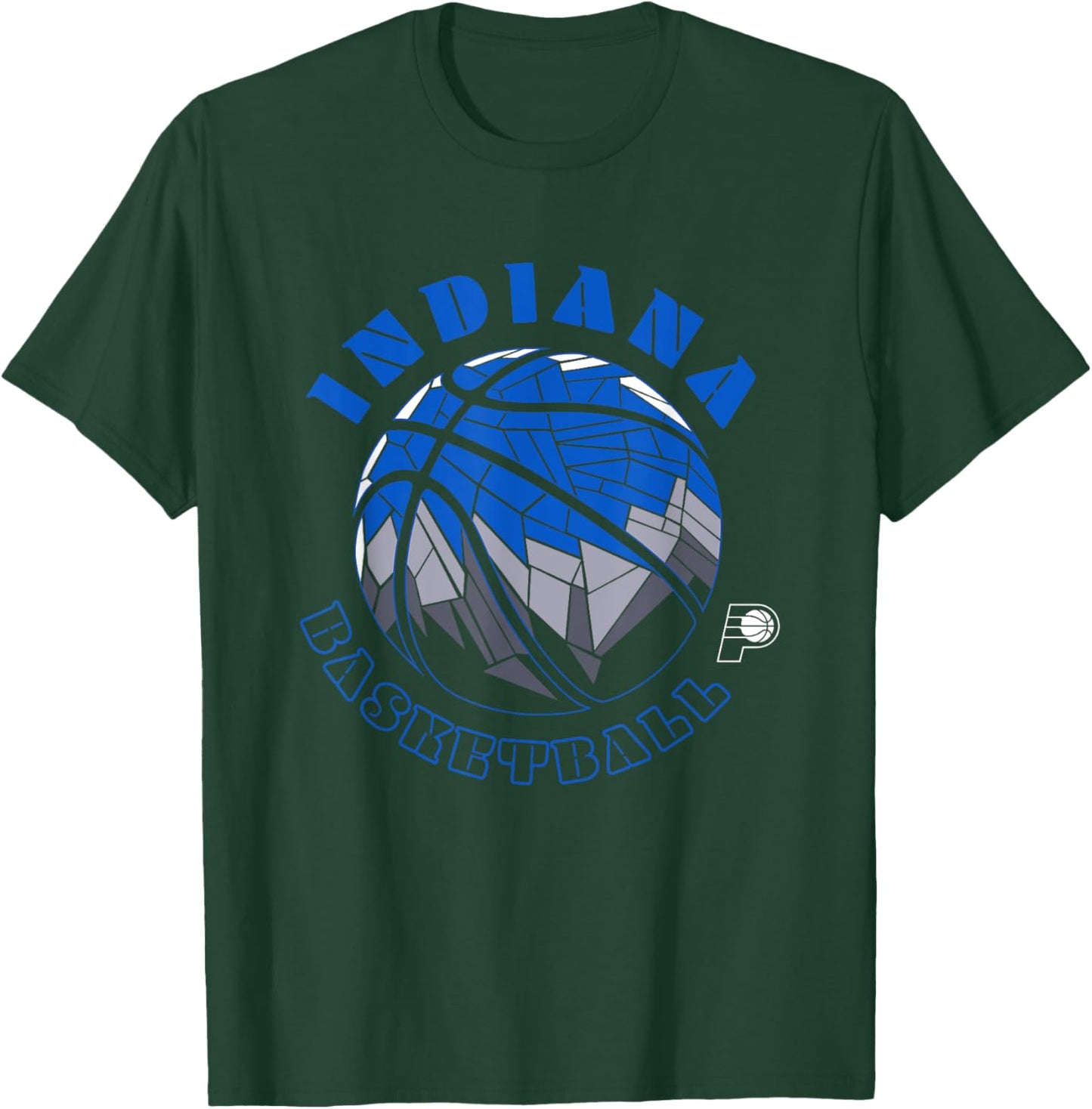 NBA Indiana Pacers Neon Prism Basketball T-Shirt - T-Shirt | Forest
