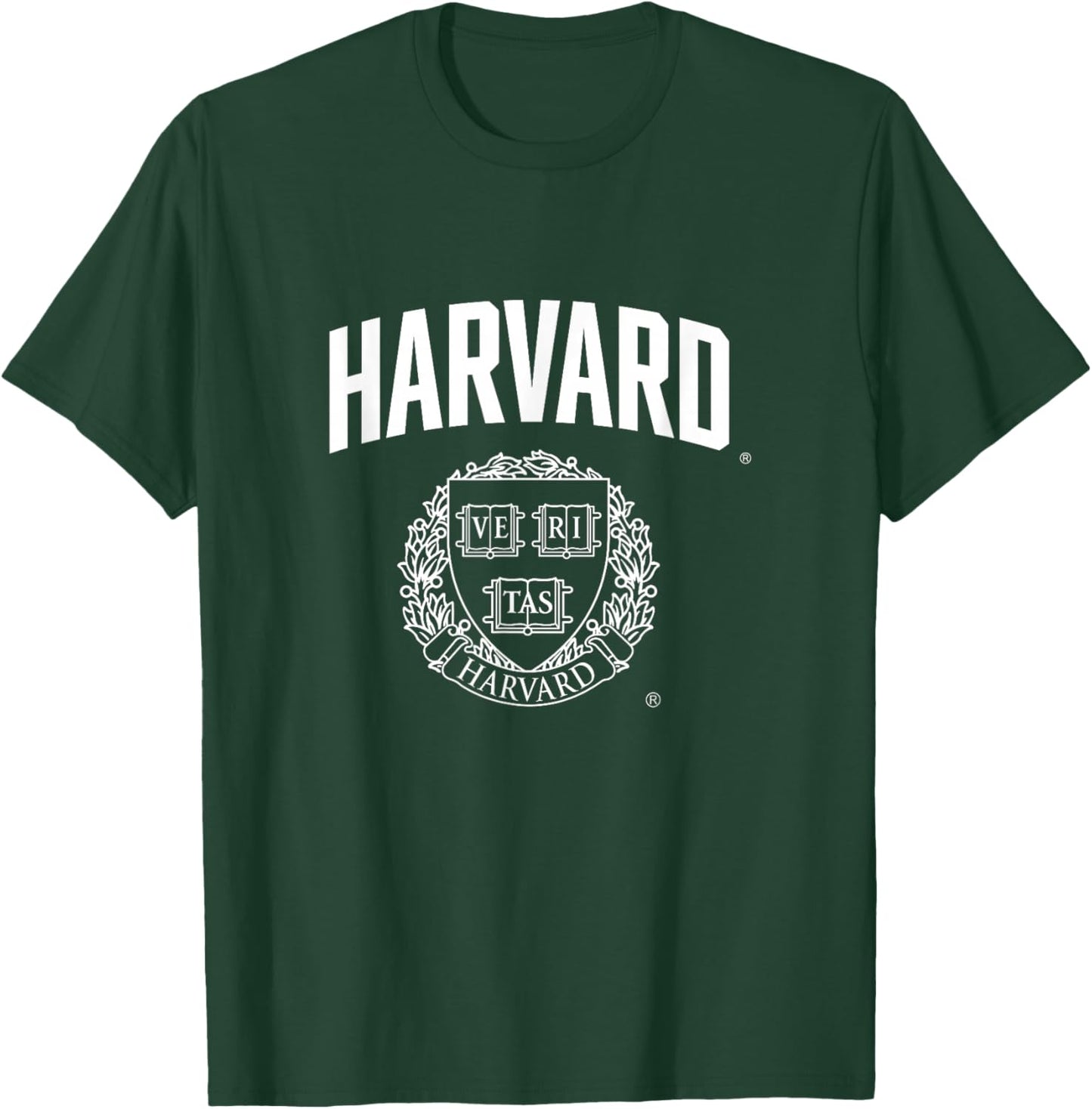 Harvard University Crimson | Official NCAA Merch | HVU002 T-Shirt - T-Shirt | Forest
