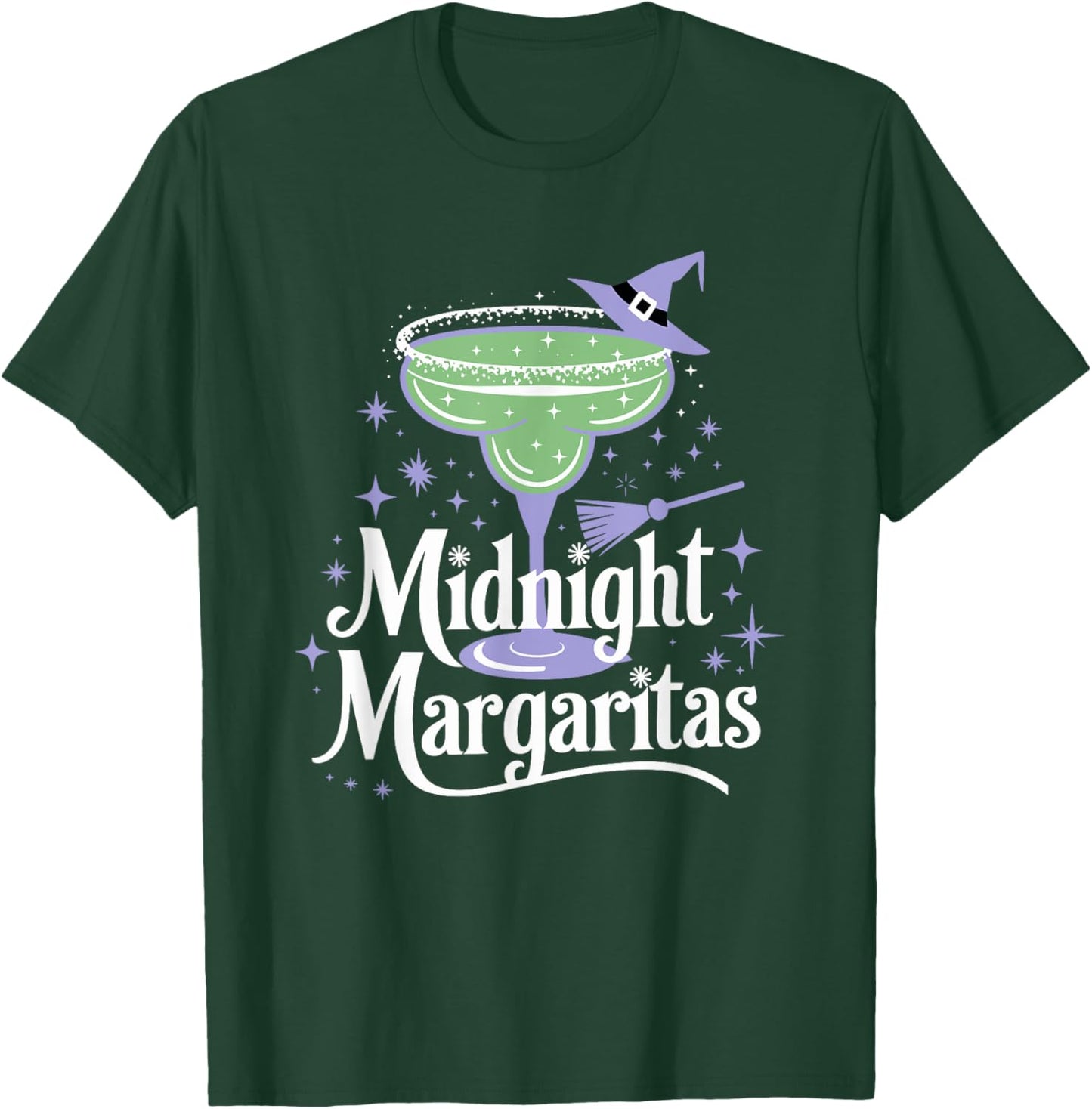 Midnight Margaritas Practical Magic Halloween Cocktails T-Shirt - T-Shirt | Forest
