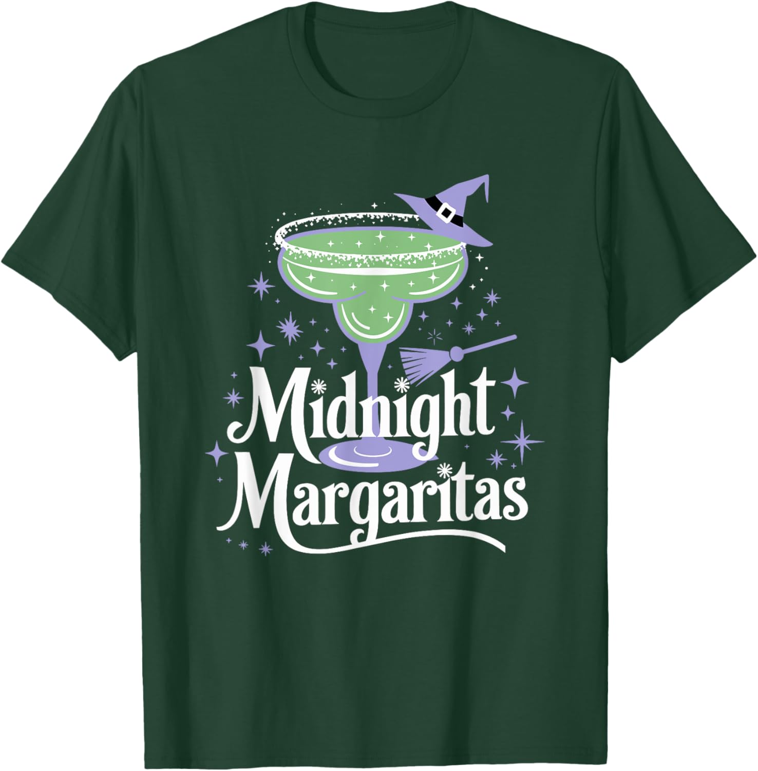 Midnight Margaritas Practical Magic Halloween Cocktails T-Shirt - T-Shirt | Forest