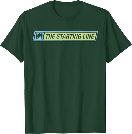 The Starting Line Retro T-Shirt - T-Shirt | Forest
