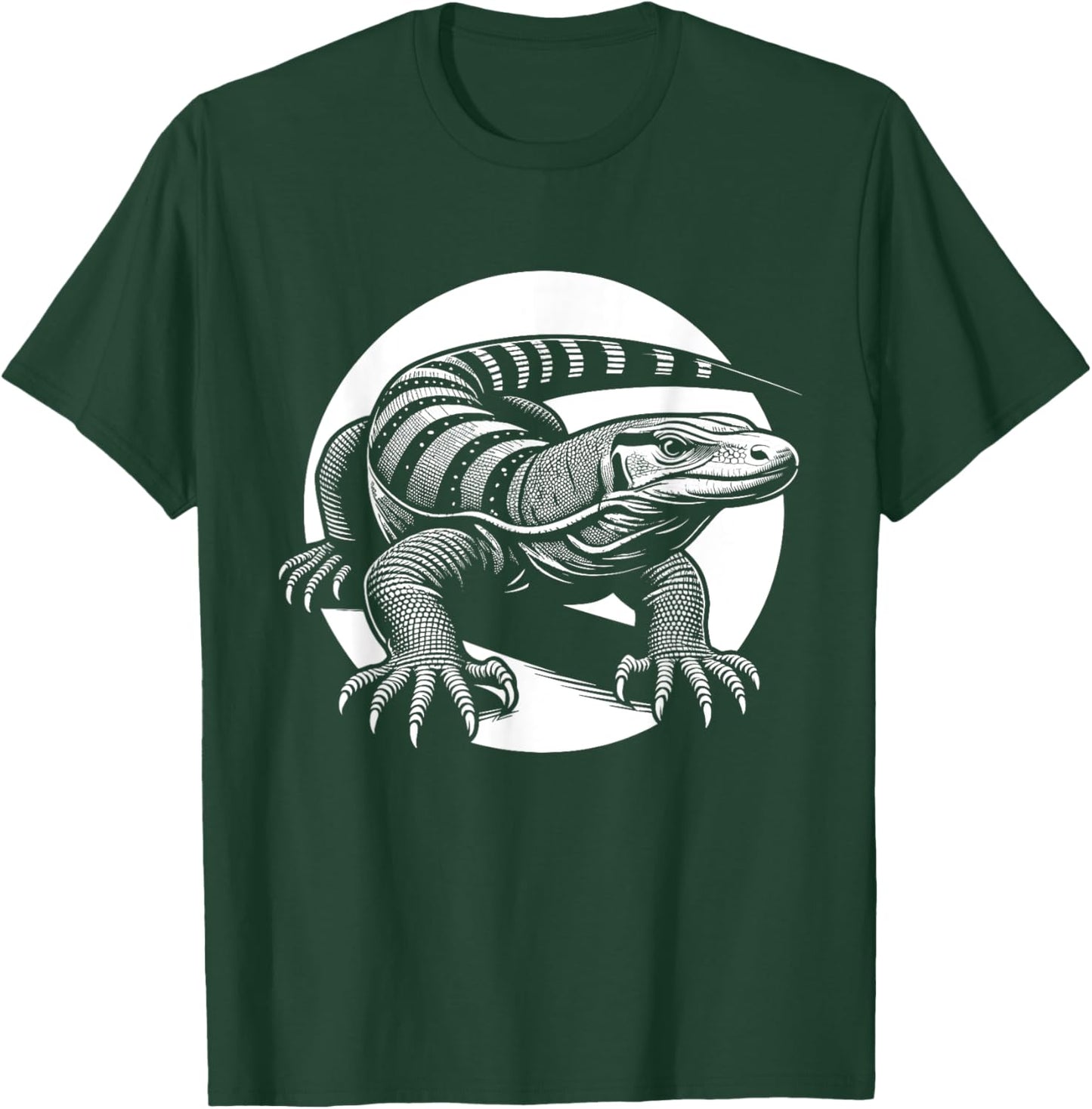 Komodo Dragon Monitor Lizard T-Shirt - T-Shirt | Forest