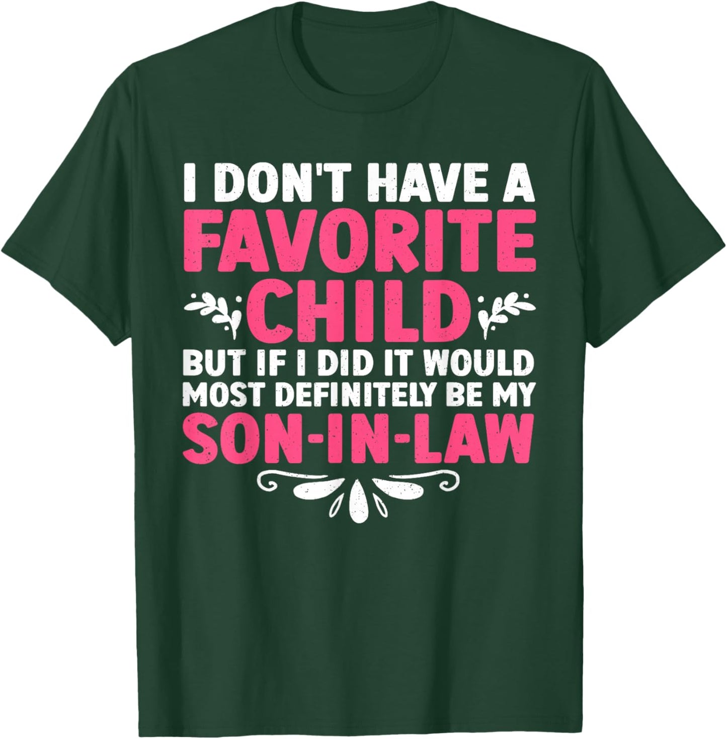Mother In Law From Son In Law For Mom Women Mother In Law T-Shirt - T-Shirt | Forest