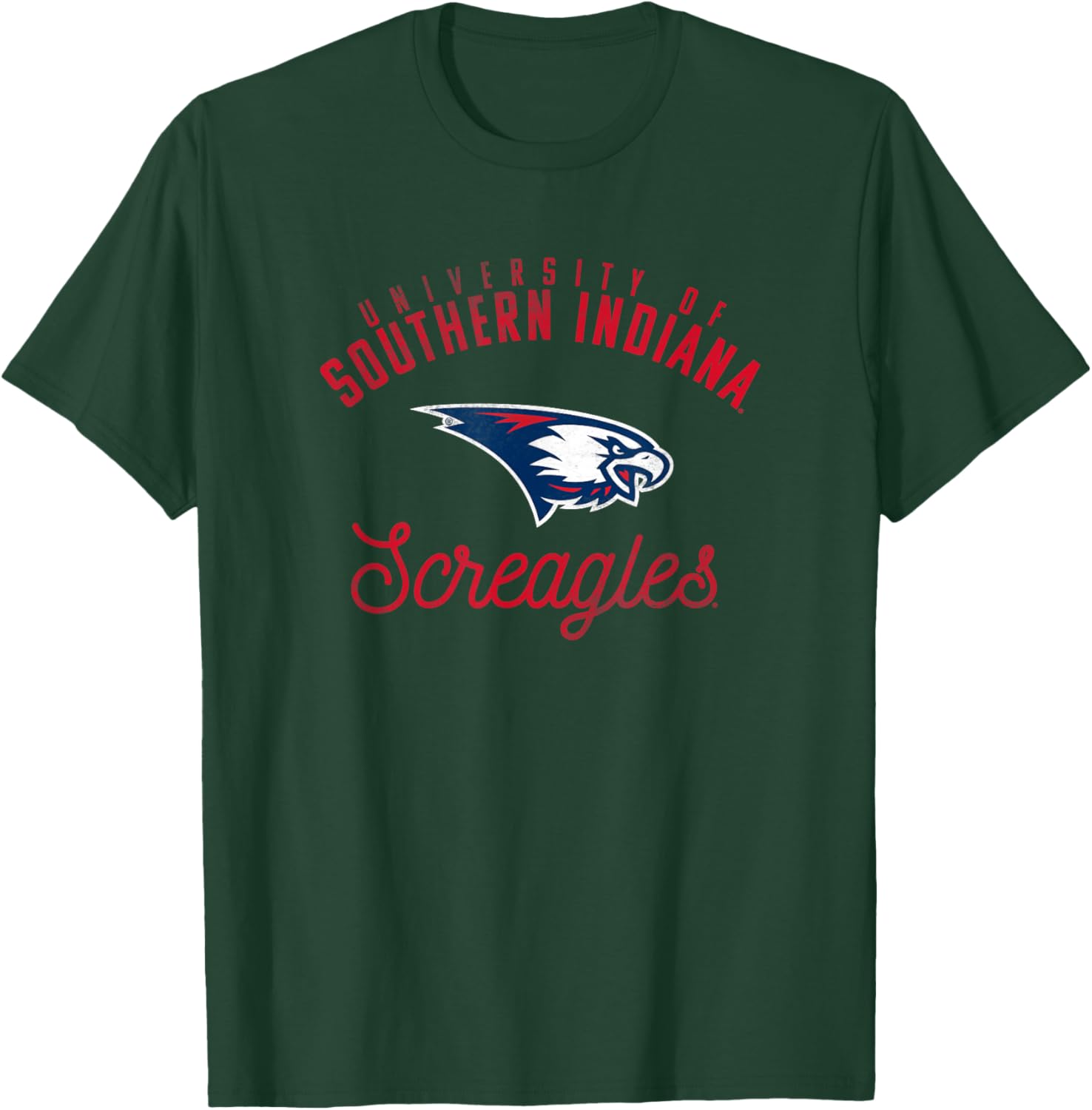 University of Southern Indiana USI Eagles Logo T-Shirt - T-Shirt | Forest