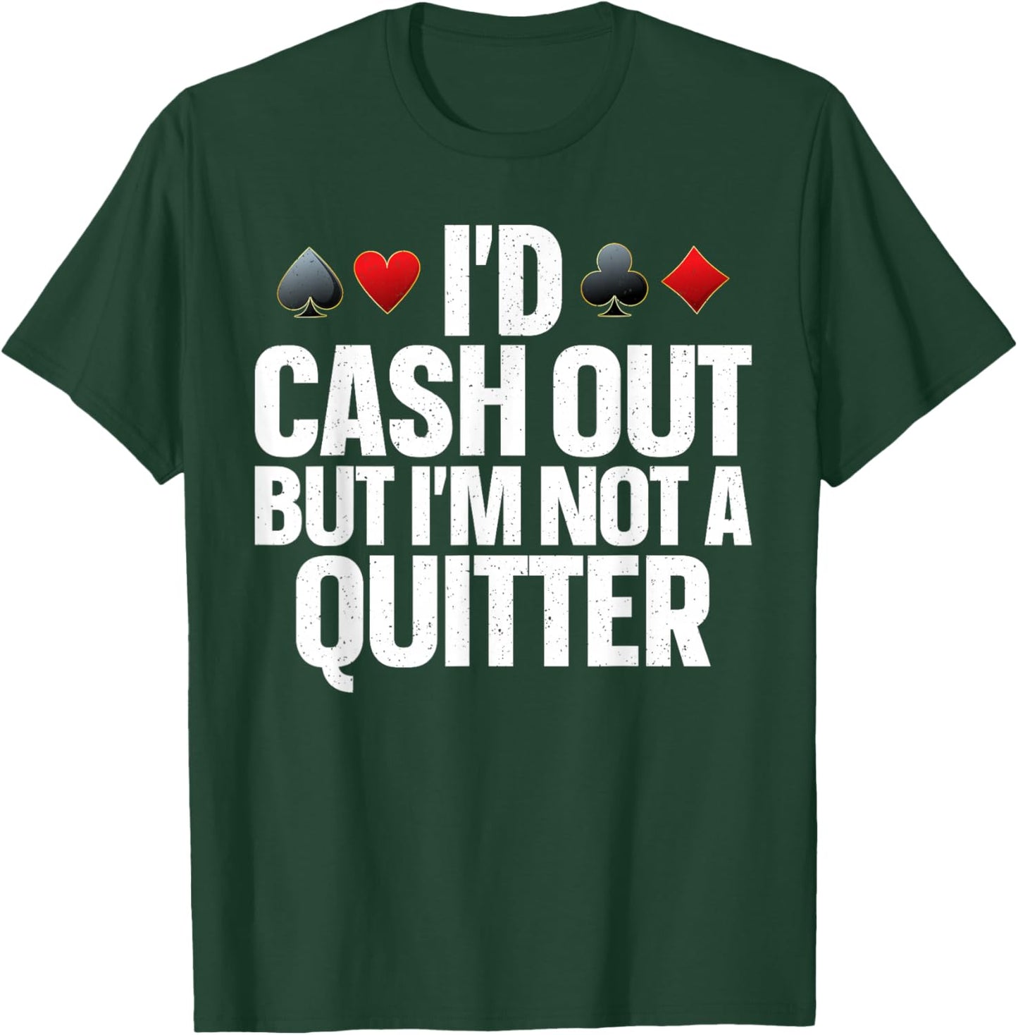 Casino Art Women Gambling Casino Player Gambler T-Shirt - T-Shirt | Forest