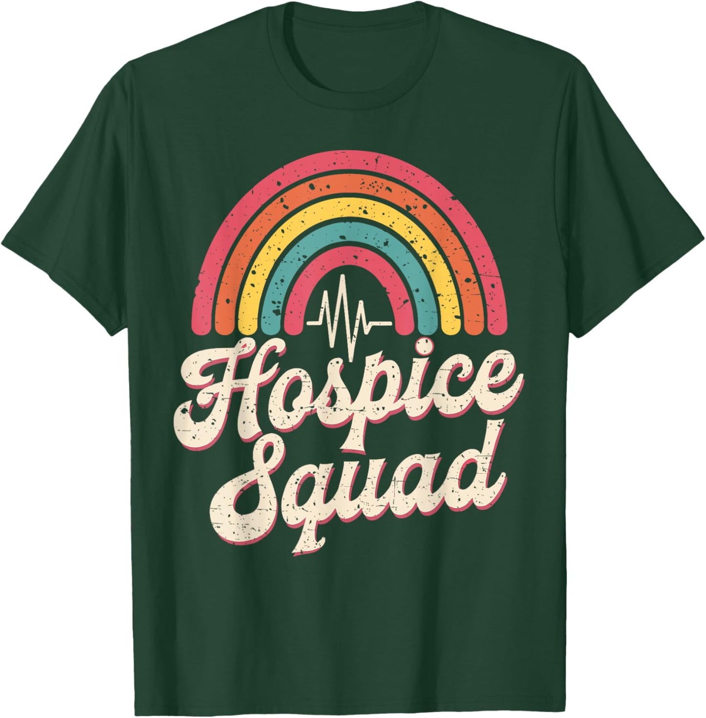 Hospice Squad Hospice Nurse T-Shirt - T-Shirt | Forest