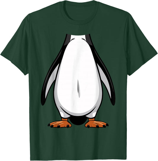Penguin Halloween Outfit Funny Simple Kids Costume T-Shirt - T-Shirt | Forest