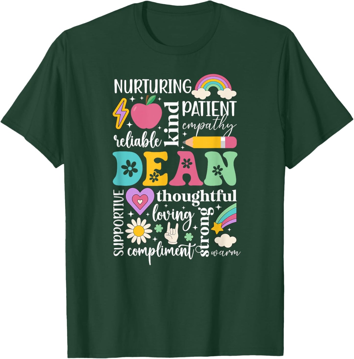Dean Of Students Best Dean Of Students Appreciation T-Shirt - T-Shirt | Forest
