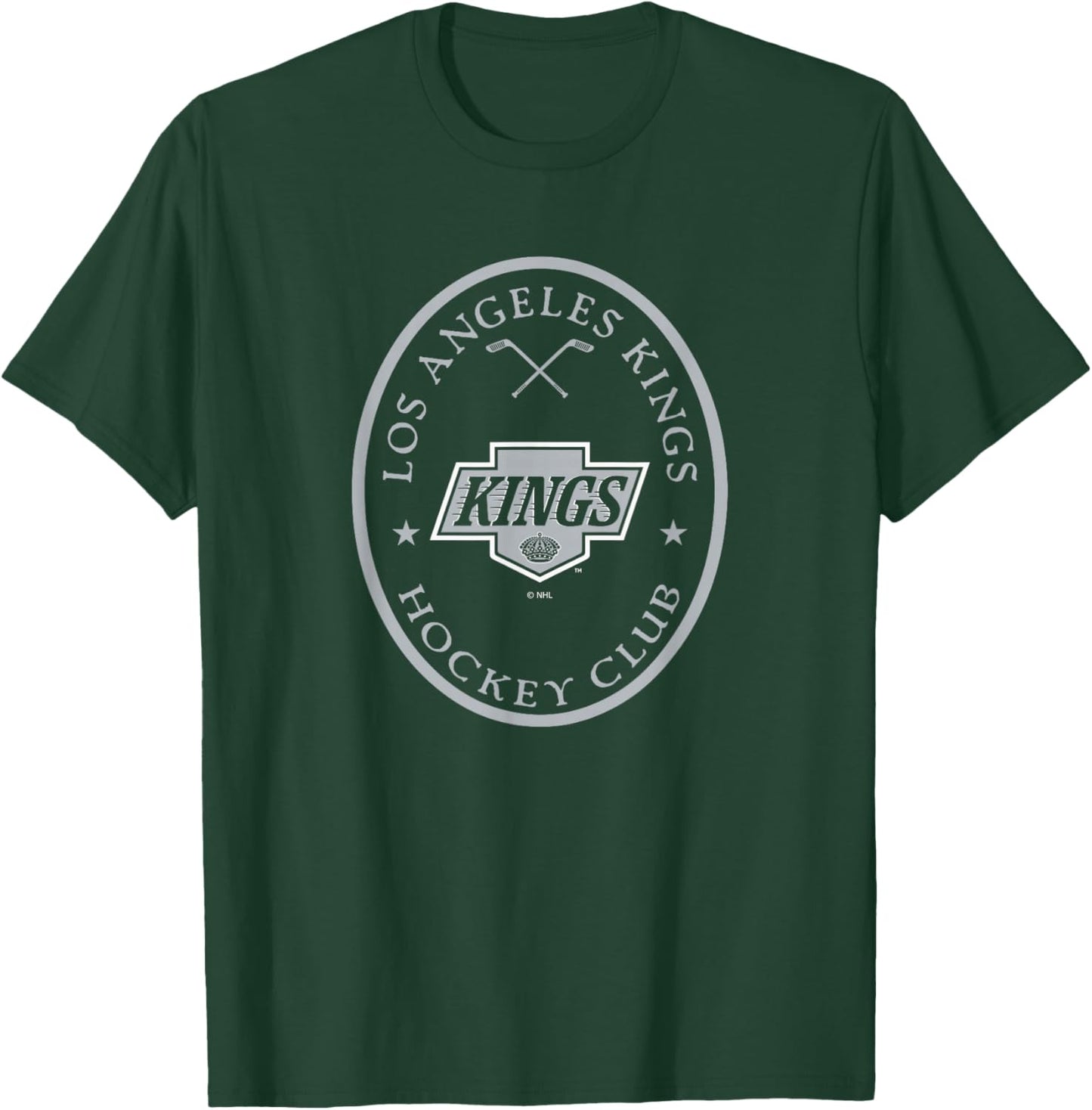 Los Angeles Kings Iconic Black Officially Licensed T-Shirt - T-Shirt | Forest