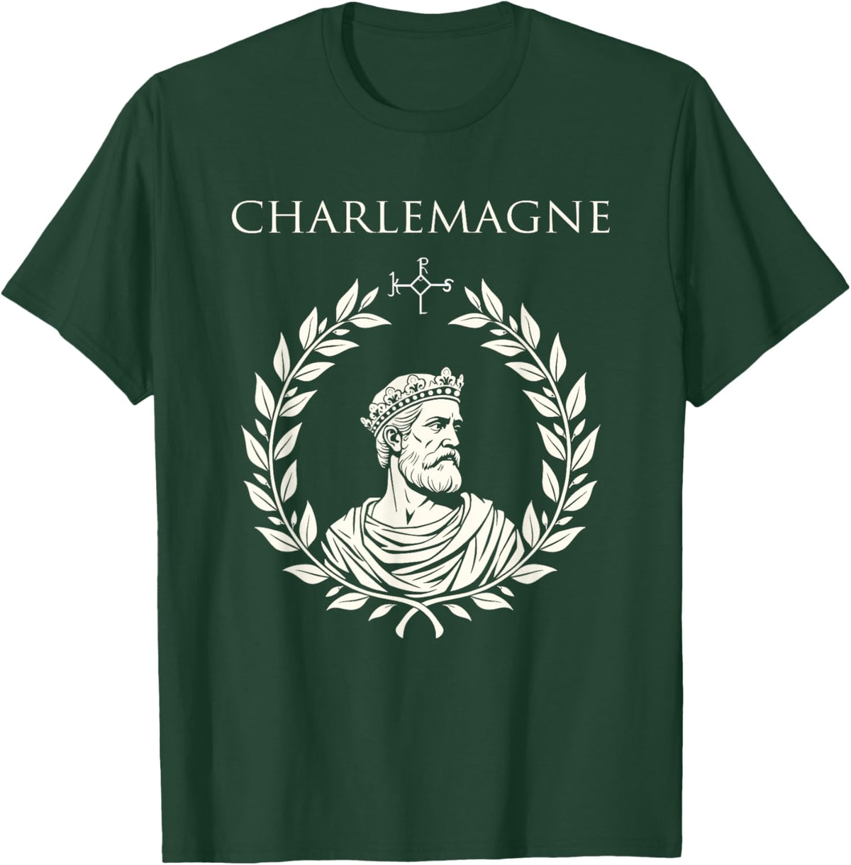 Charlemagne Holy Roman Emperor Charlemagne T-Shirt - T-Shirt | Forest