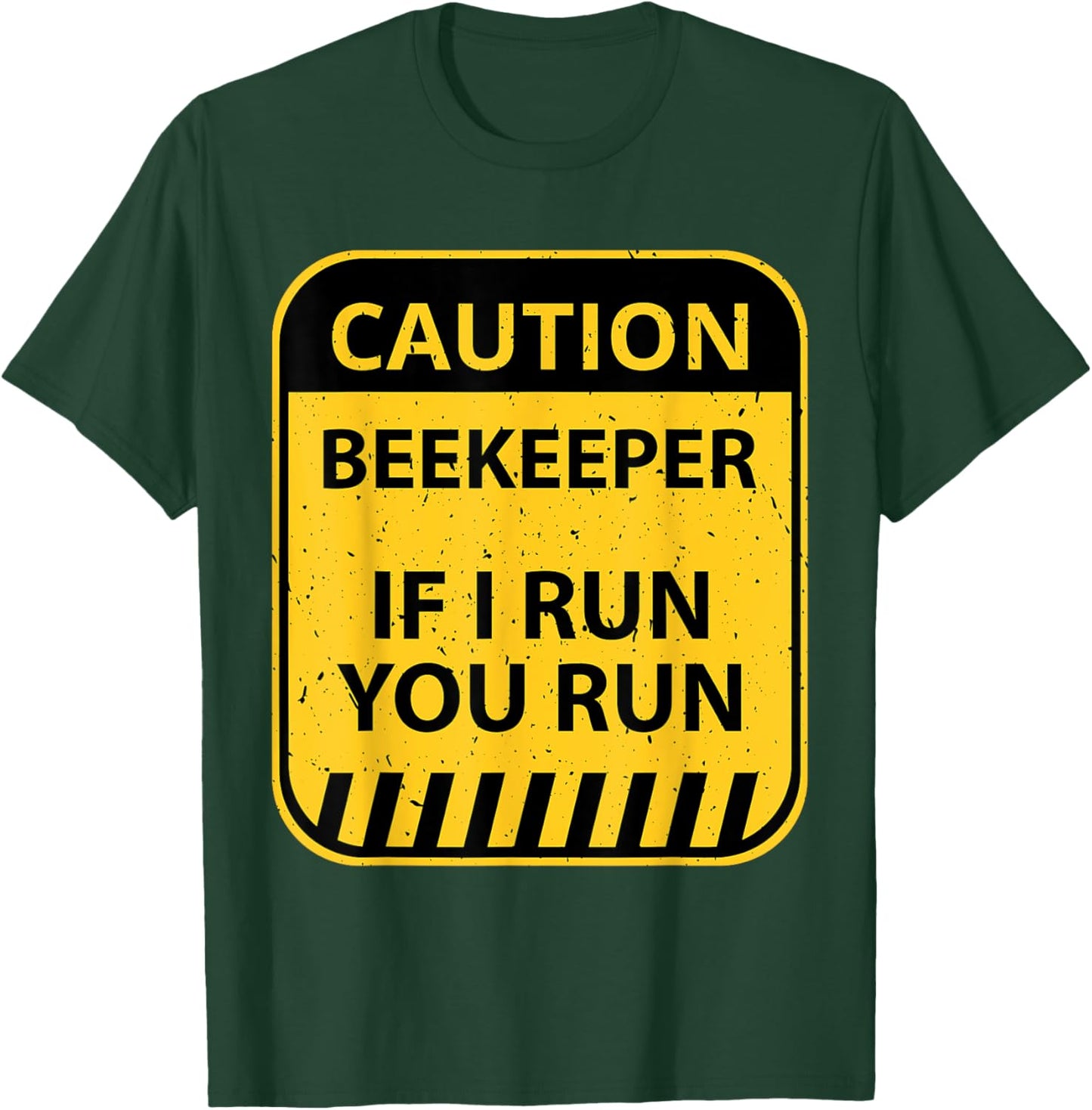 Beekeeper Funny Honeybee Beekeeping Bee Farm Enthusiast Gag T-Shirt - T-Shirt | Forest