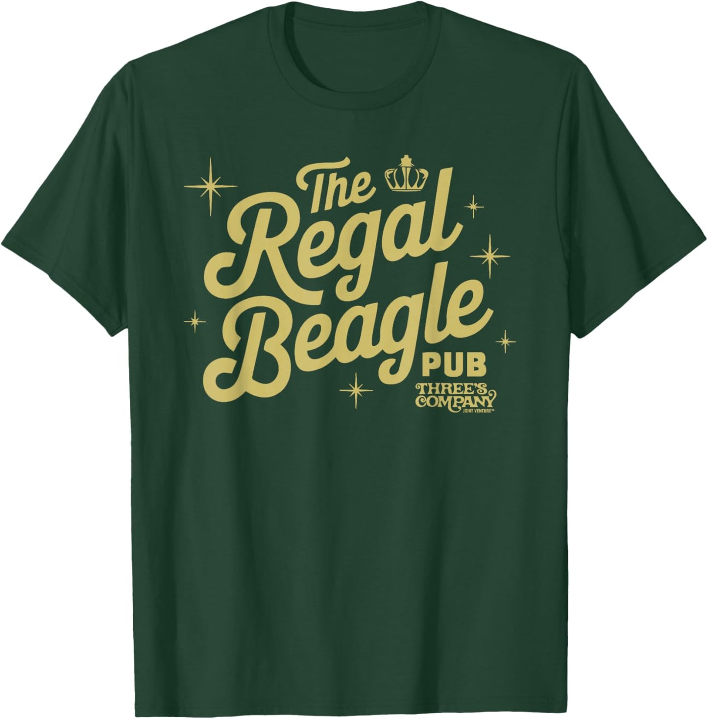 Regal Beagle Pub Retro Three's Company - Officially Licensed T-Shirt - T-Shirt | Forest