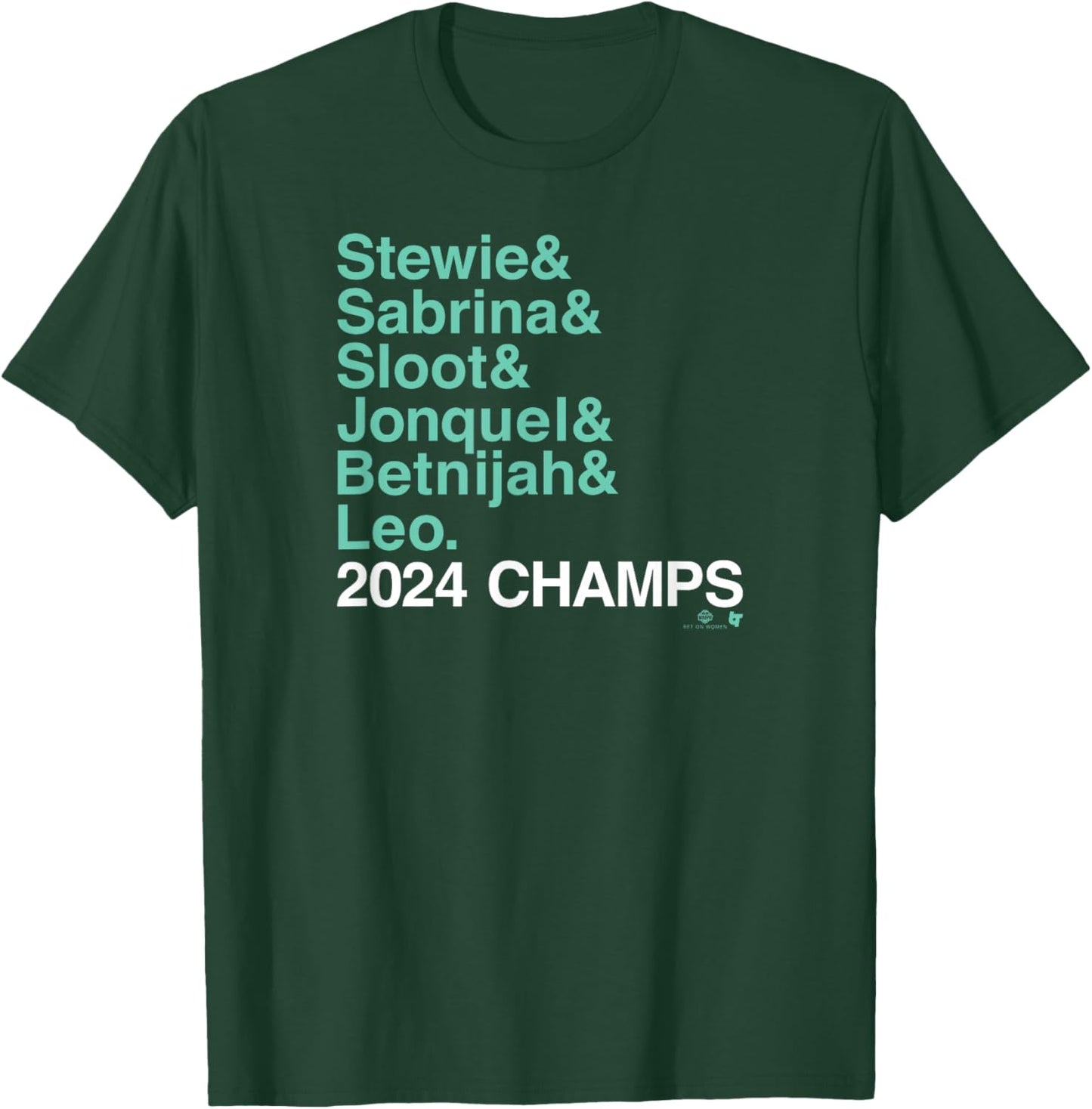 Ampersand 2024 Champs - New York Basketball T-Shirt - T-Shirt | Forest
