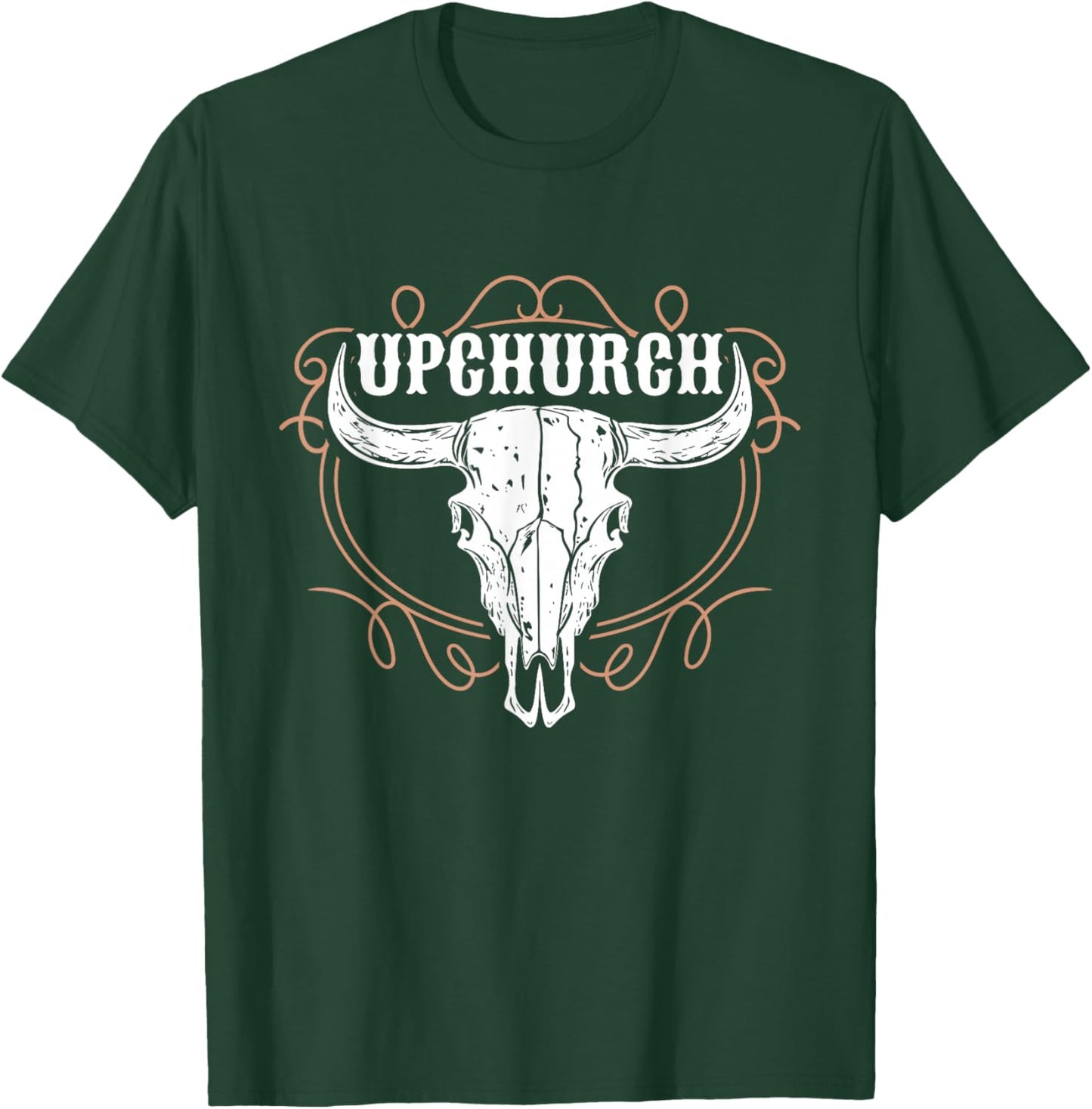 Customized Upchurch Family Last Name Pride T-Shirt - T-Shirt | Forest