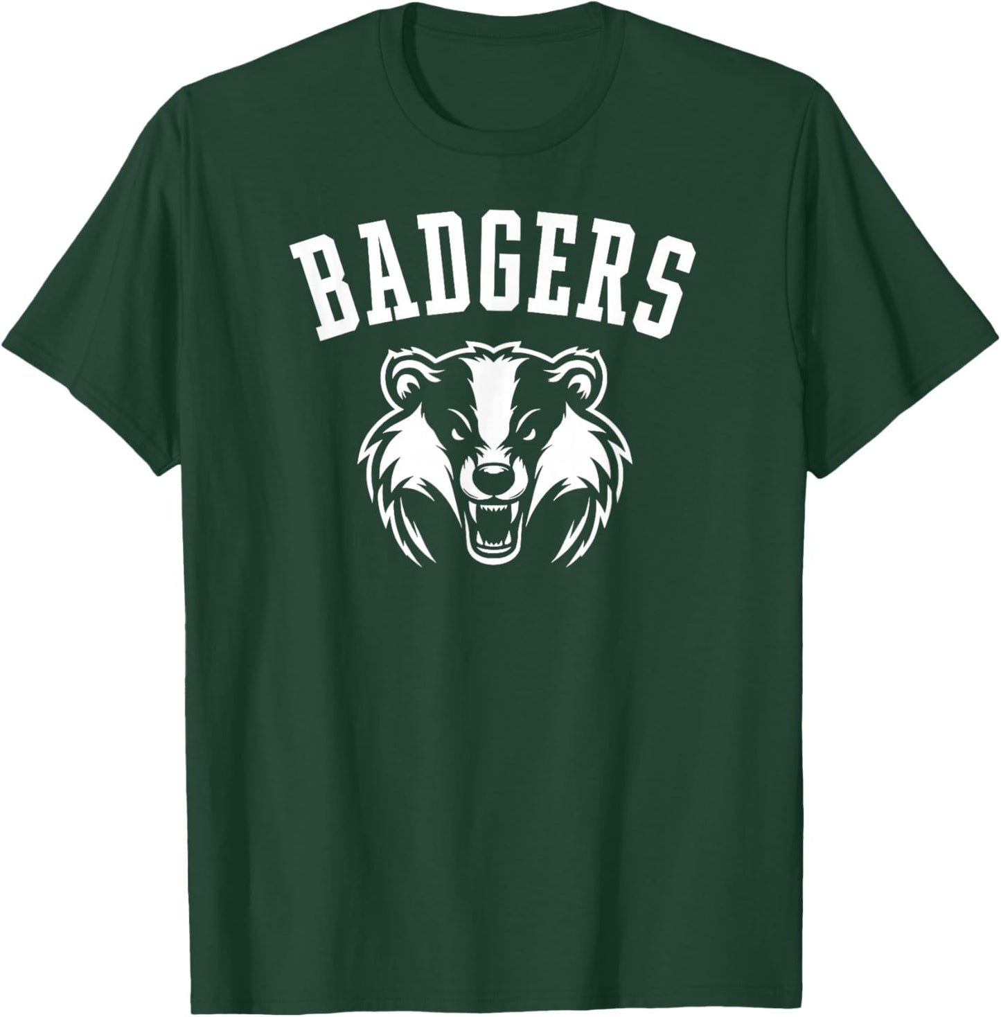 Badgers Mascot for Players and Fans T-Shirt - T-Shirt | Forest
