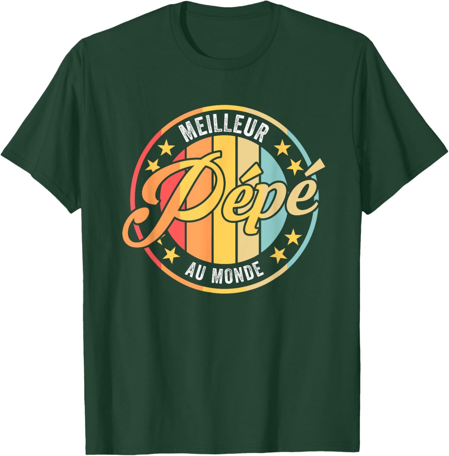 Meilleur Pépé au monde Pépé T-Shirt - T-Shirt | Forest