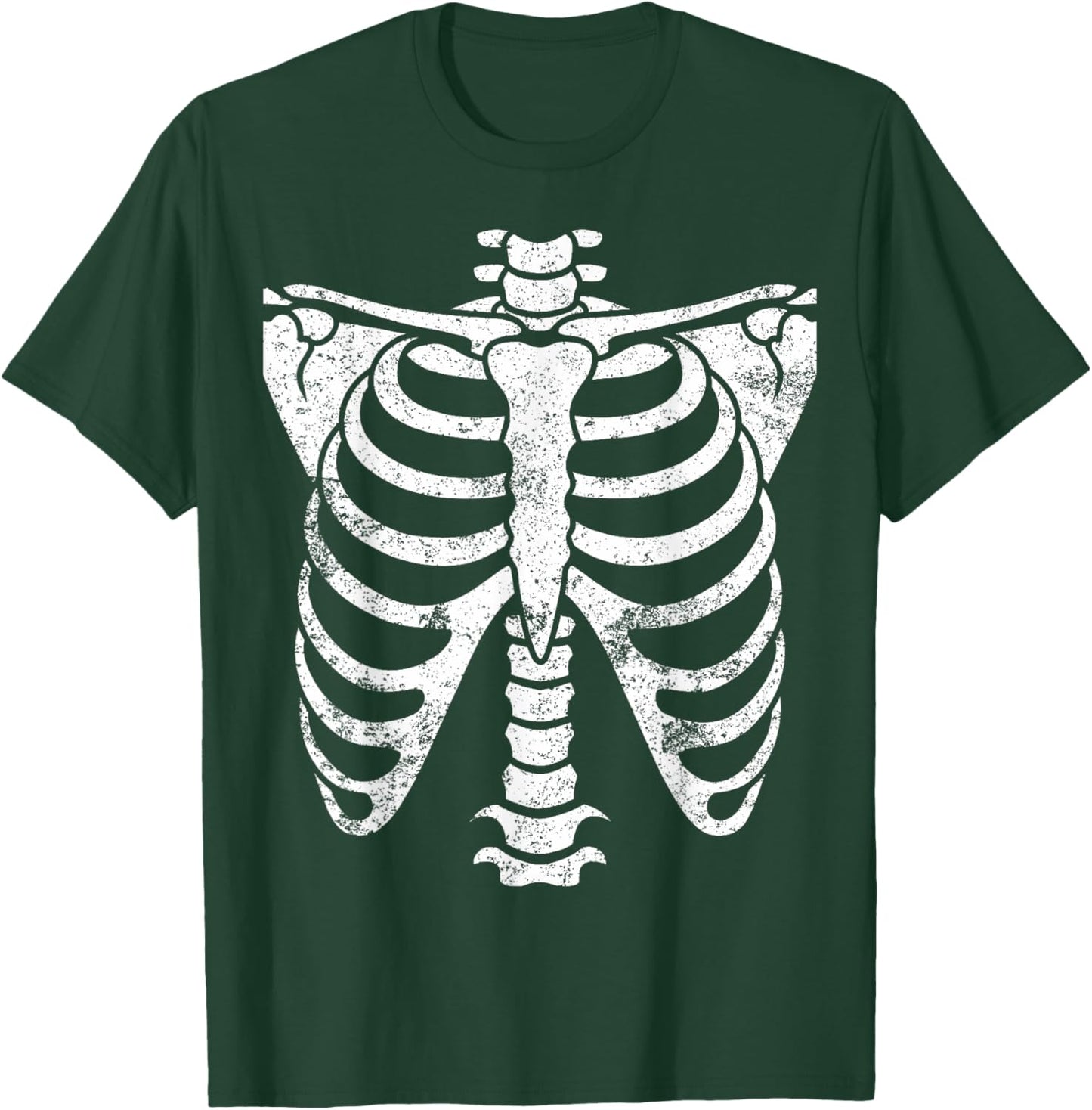 Skeleton Rib Cage Women Halloween Costume Skeleton T-Shirt - T-Shirt | Forest