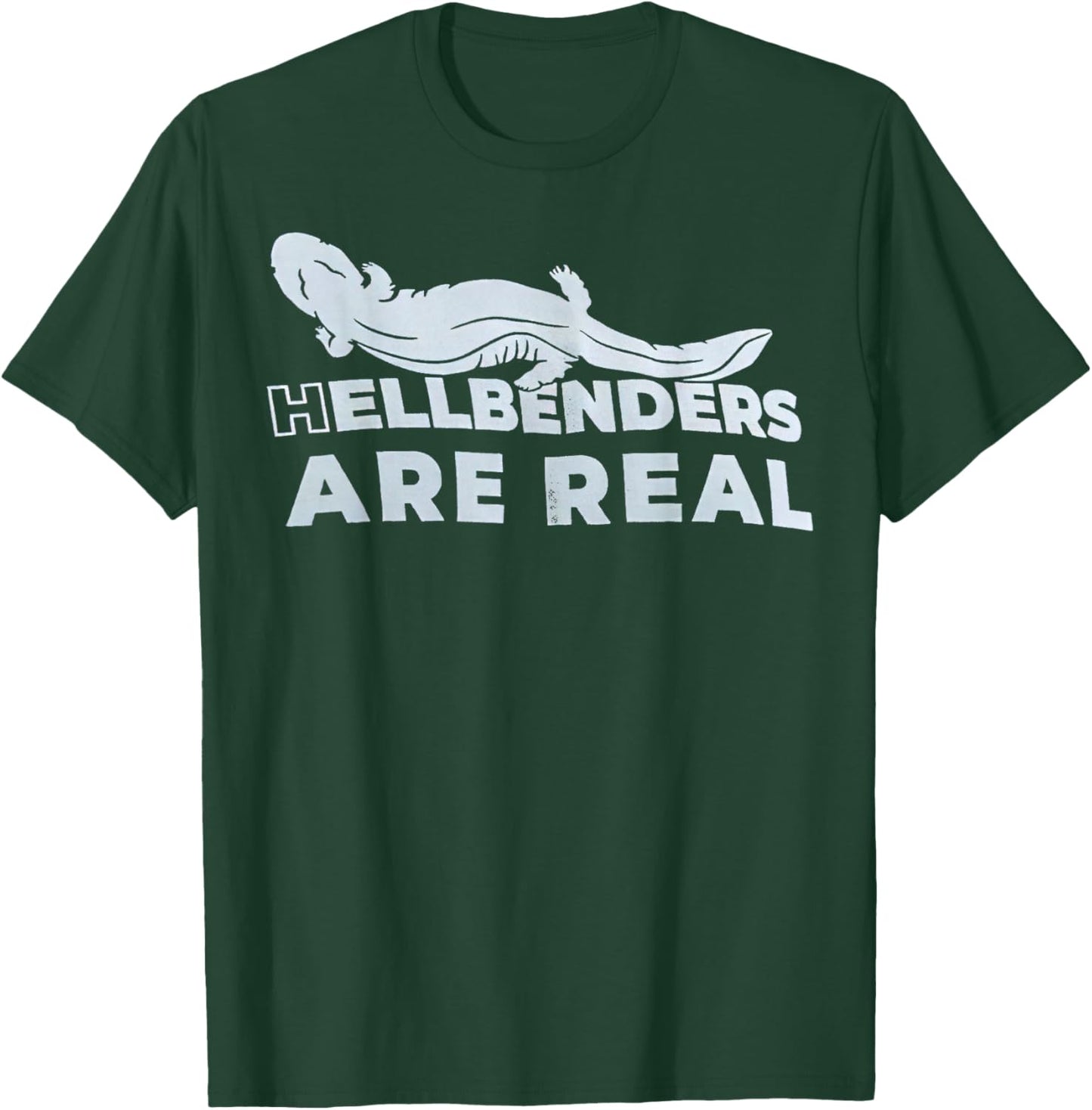 Hellbenders Are Real T-Shirt - T-Shirt | Forest