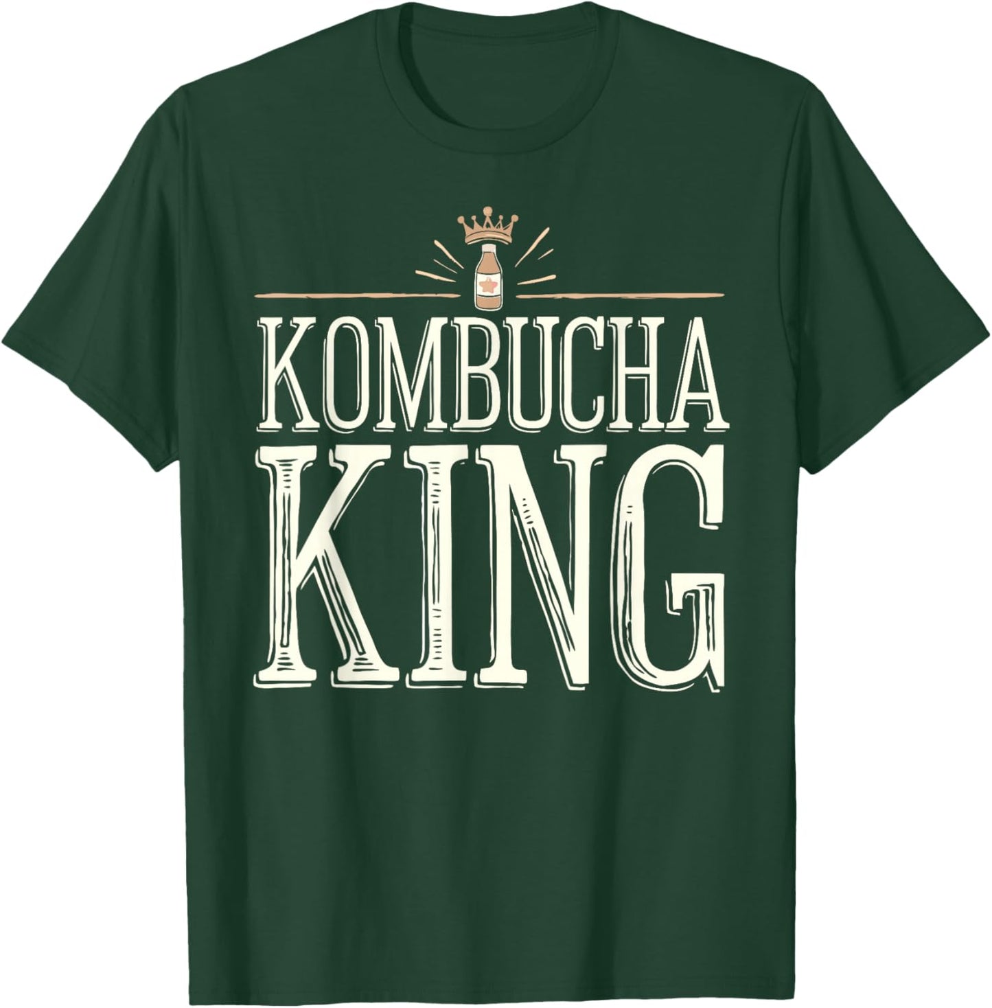 Kombucha King Kombucha King I Brew Kombucha T-Shirt - T-Shirt | Forest