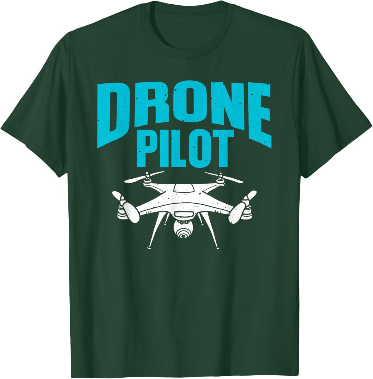 Best Drone Pilot Art Women Drone Enthusiast RC Drone T-Shirt - T-Shirt | Forest