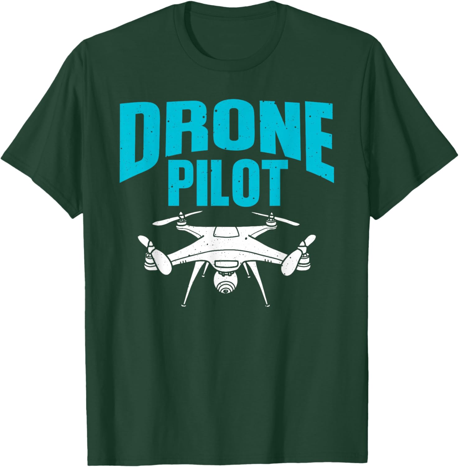 Best Drone Pilot Art Women Drone Enthusiast RC Drone T-Shirt - T-Shirt | Forest