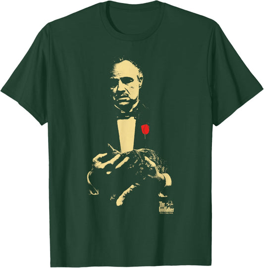 The Godfather Vito Don Corleone With Cat T-Shirt - T-Shirt | Forest