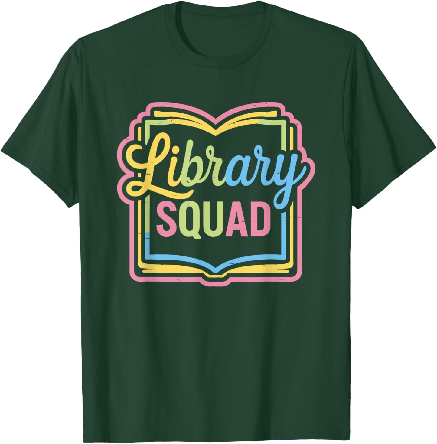 Library Squad T-Shirt - T-Shirt | Forest
