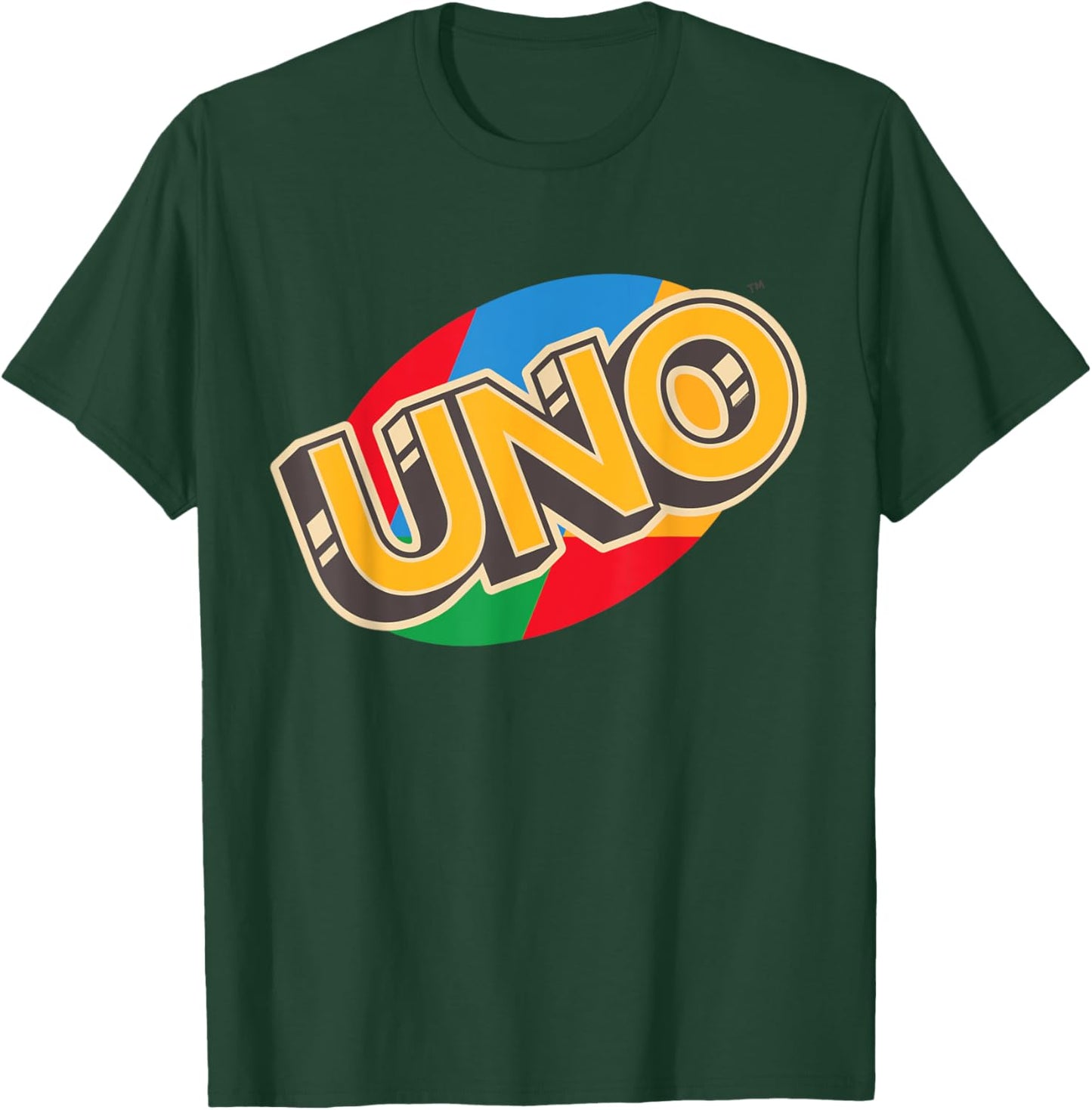 UNO Vintage Game Night Logo T-Shirt - T-Shirt | Forest