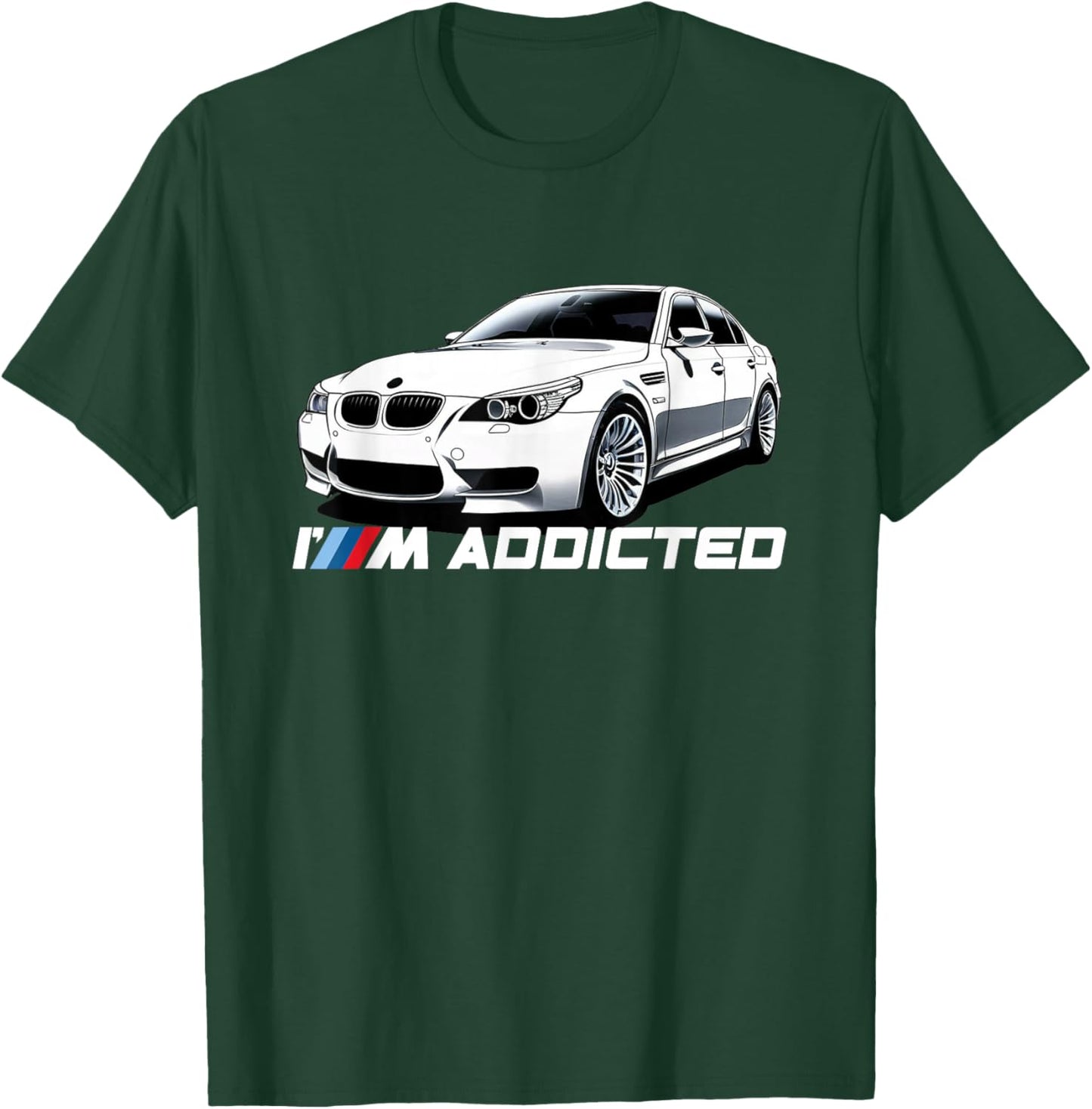 E60 5 series - M Addicted Angel T-Shirt - T-Shirt | Forest