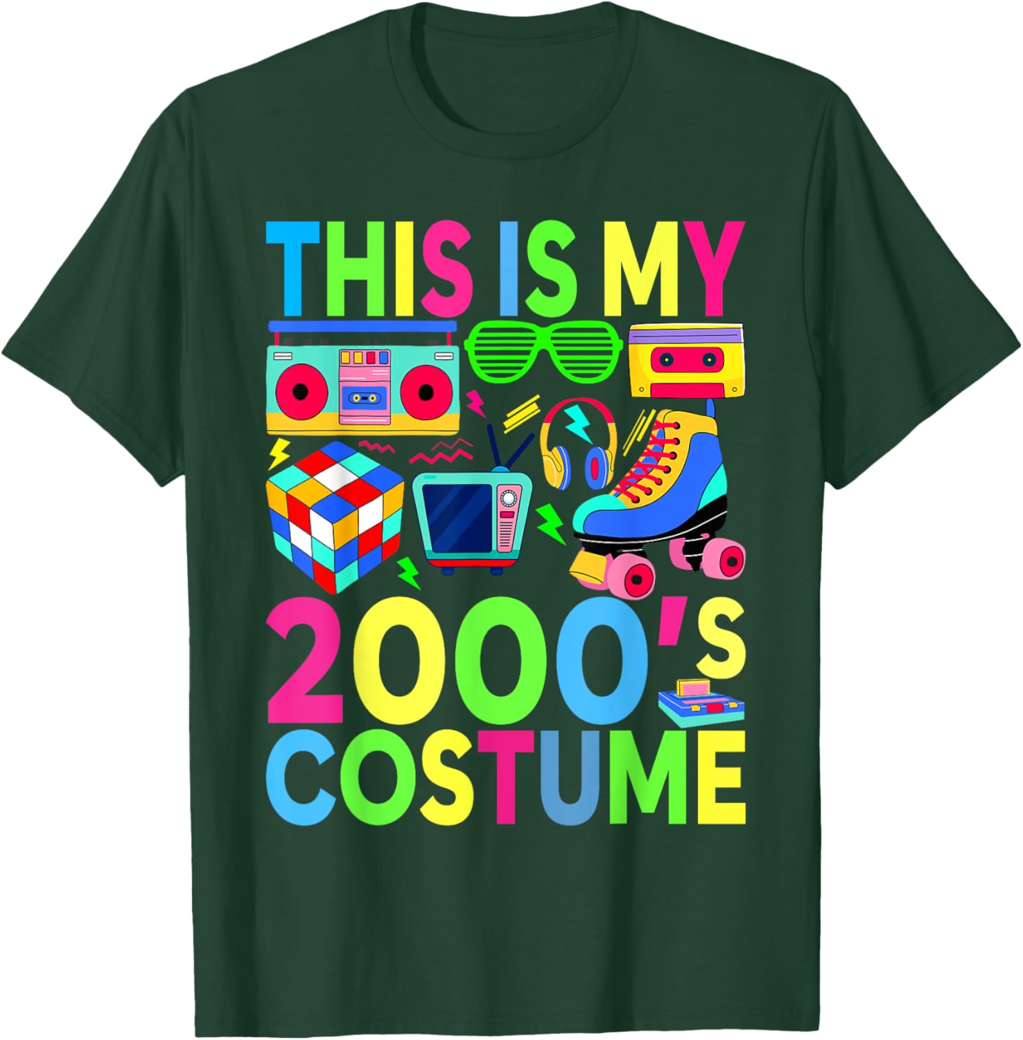 2000s Costume 2000s Hip Hop Outfit Early 2000s Style Fashion T-Shirt - T-Shirt | Forest