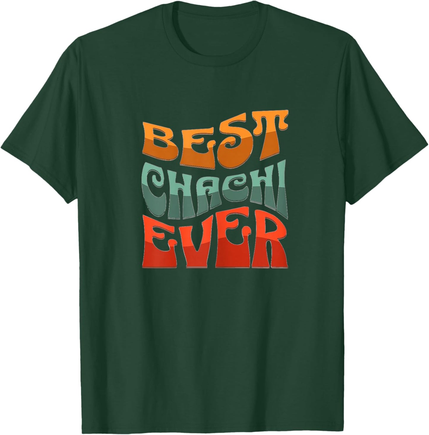 Chachi Chacha Aunt Desi Gift Indian Pakistani Eid Gift T-Shirt - T-Shirt | Forest