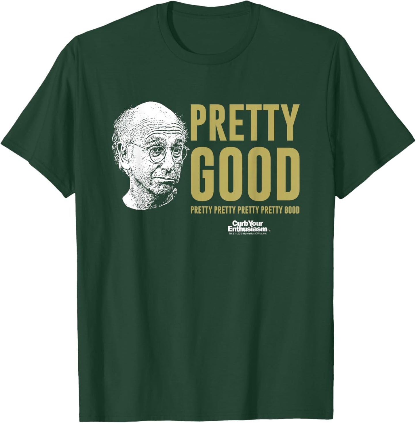 Pretty Good Larry David Face T-Shirt - T-Shirt | Forest