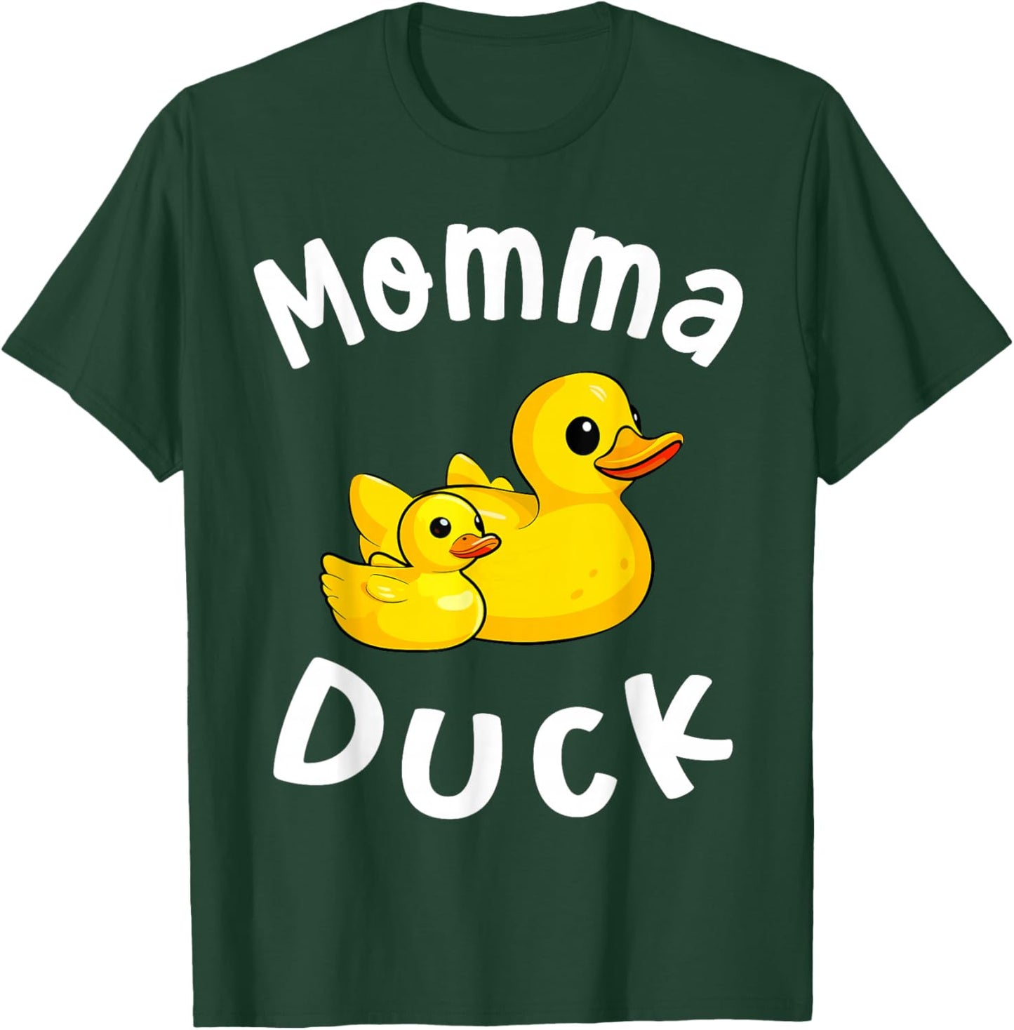 Momma Duck Birthday Rubber Duck Kids Family Matching T-Shirt - T-Shirt | Forest