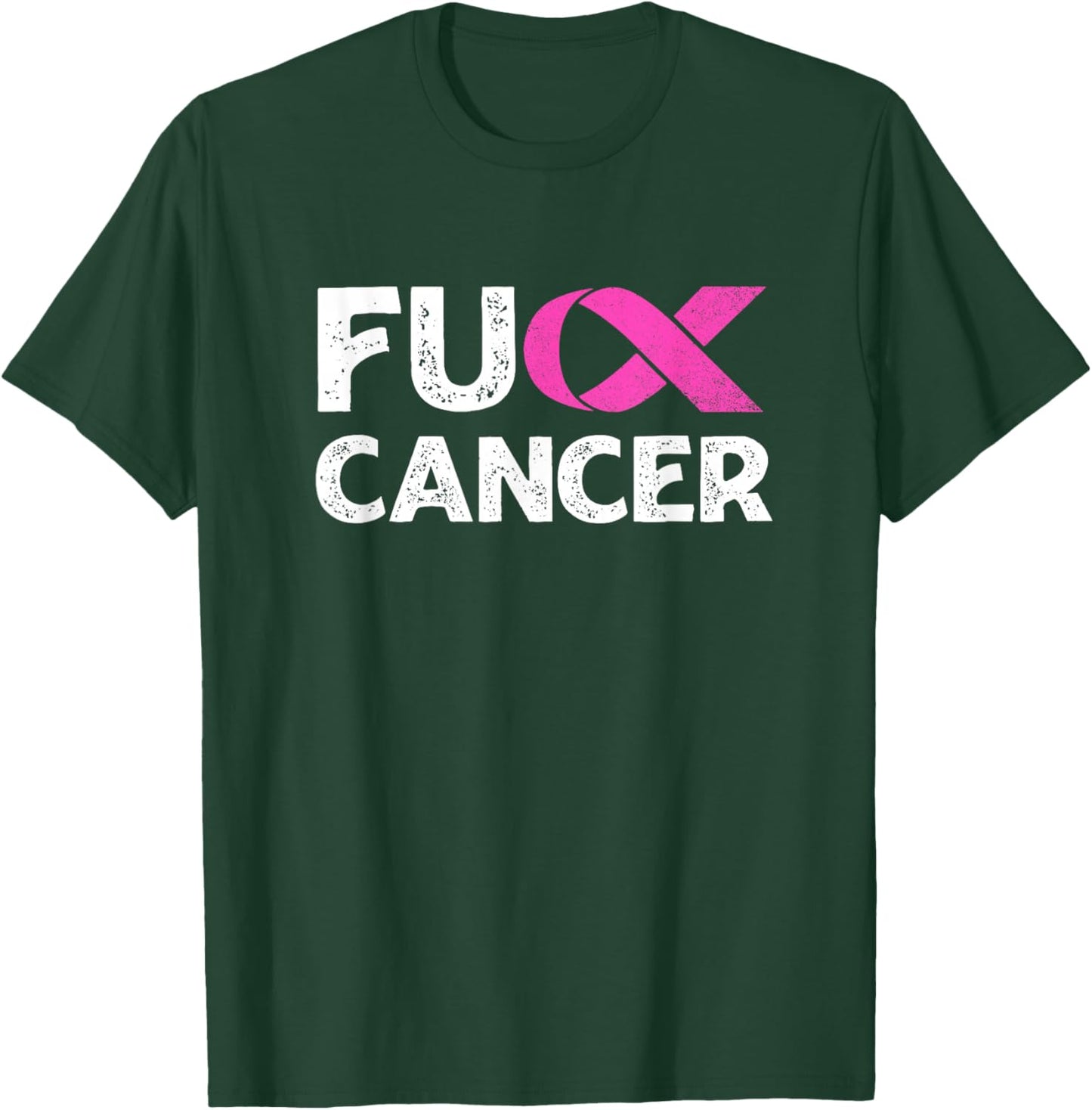 F-ck Cancer Shirts For Breast Cancer Awareness F-ck Cancer T-Shirt - T-Shirt | Forest