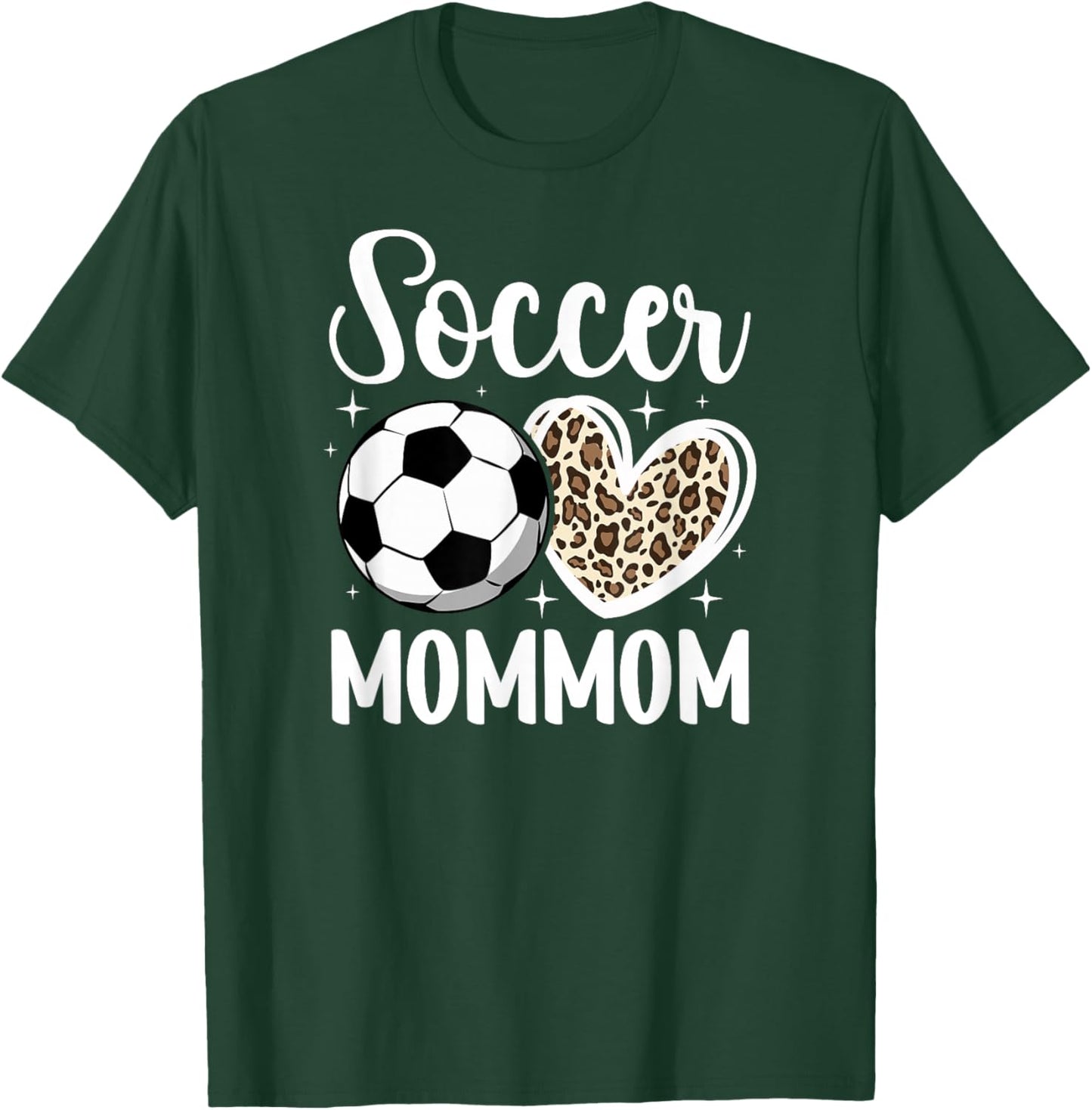 Soccer Mommom Grandma Mommom Of A Soccer Player Mommom T-Shirt - T-Shirt | Forest