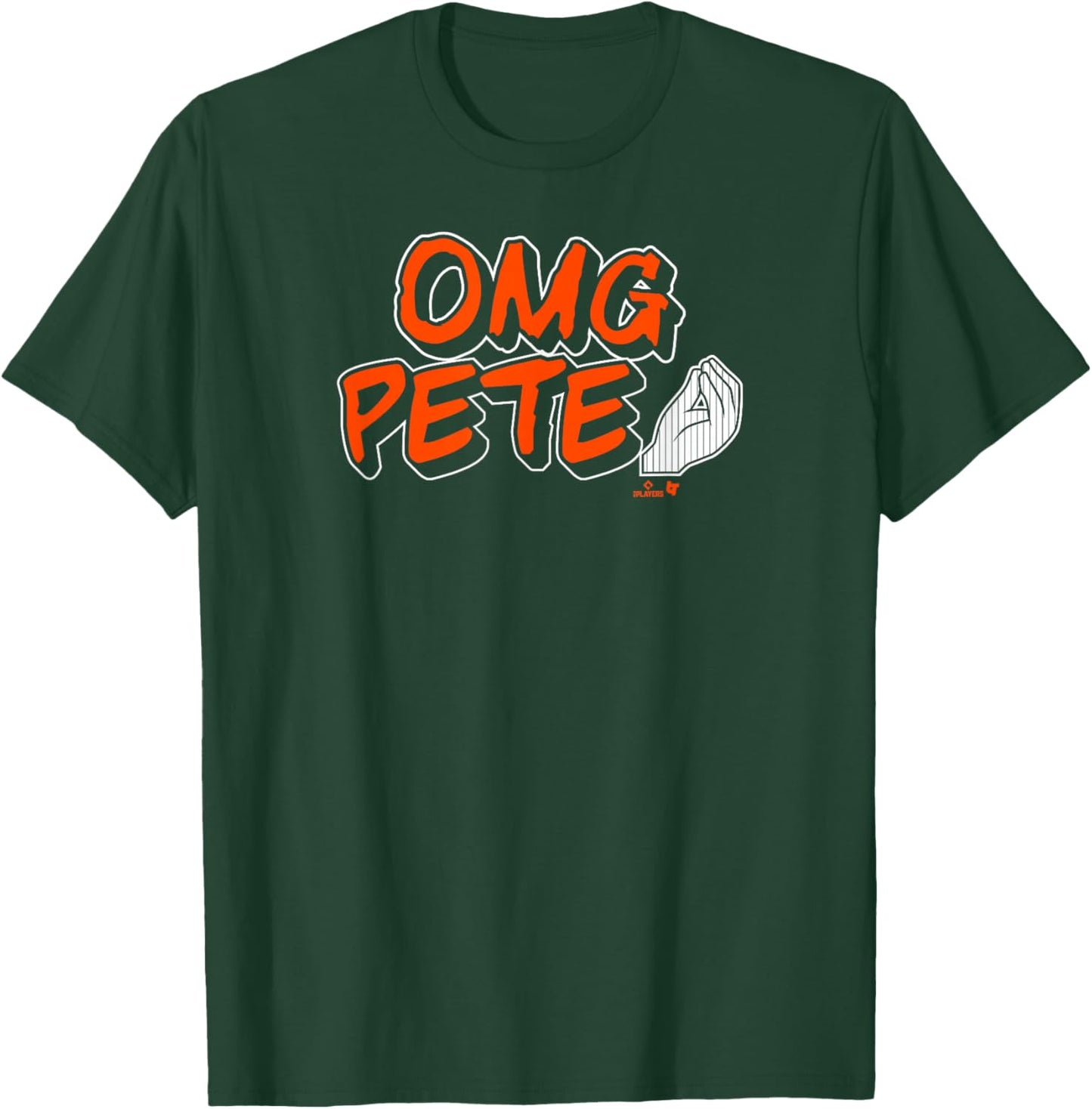 Pete Alonso OMG Chef's Kiss - New York Baseball T-Shirt - T-Shirt | Forest